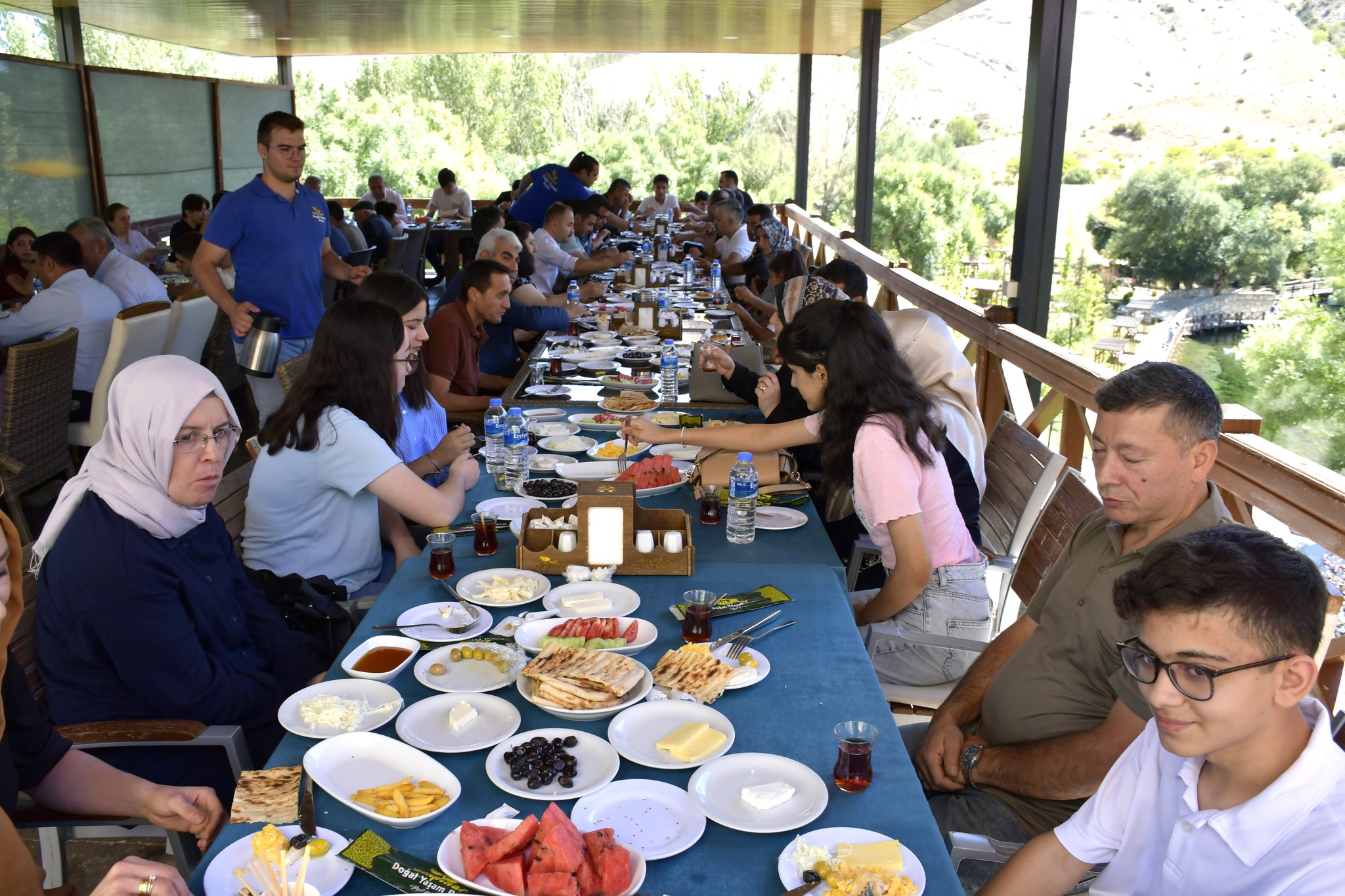 Sivaslı derece öğrencileri kahvaltıda  buluştu