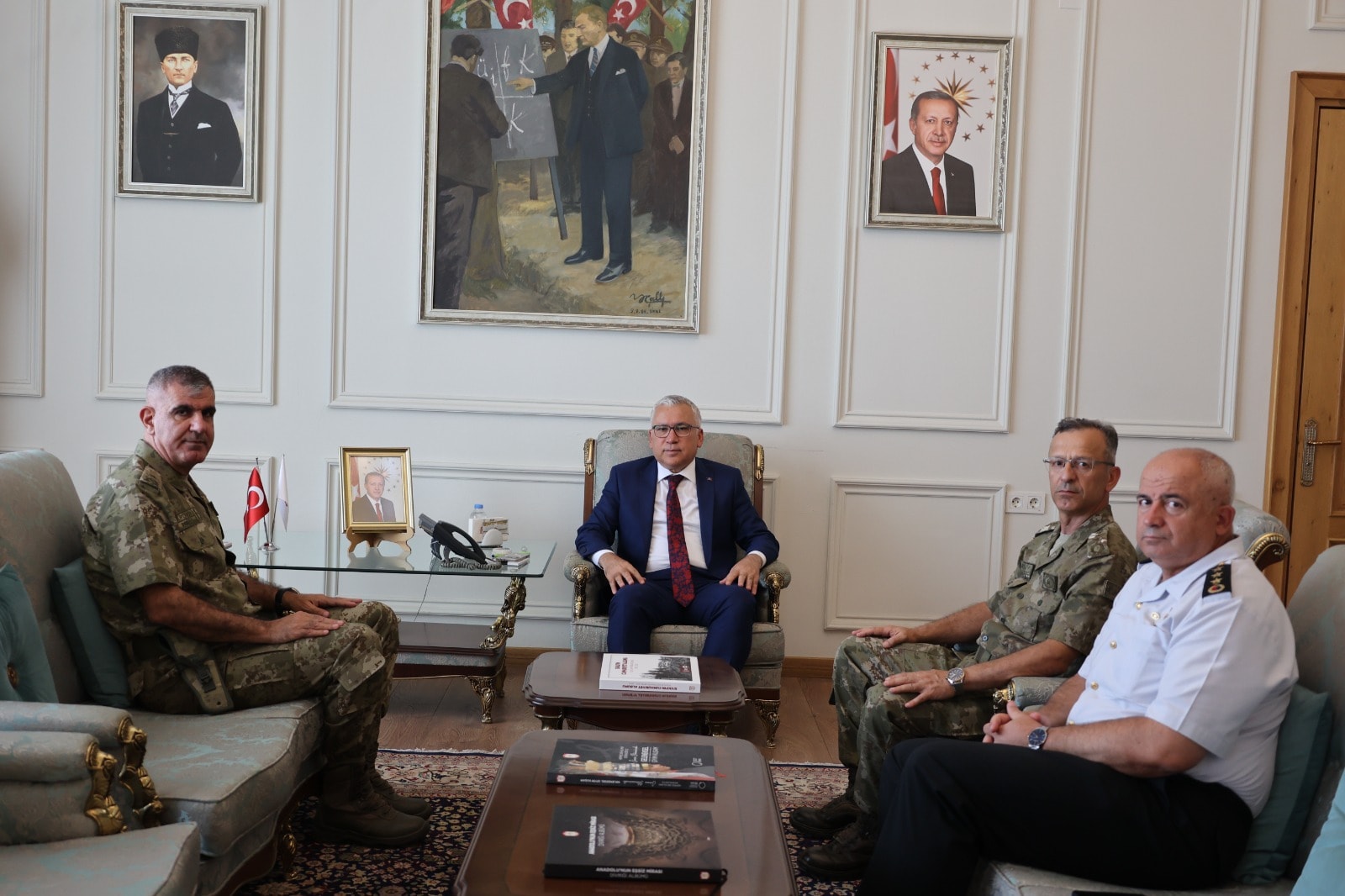 Alptekin’den  Şimşek’e ziyaret