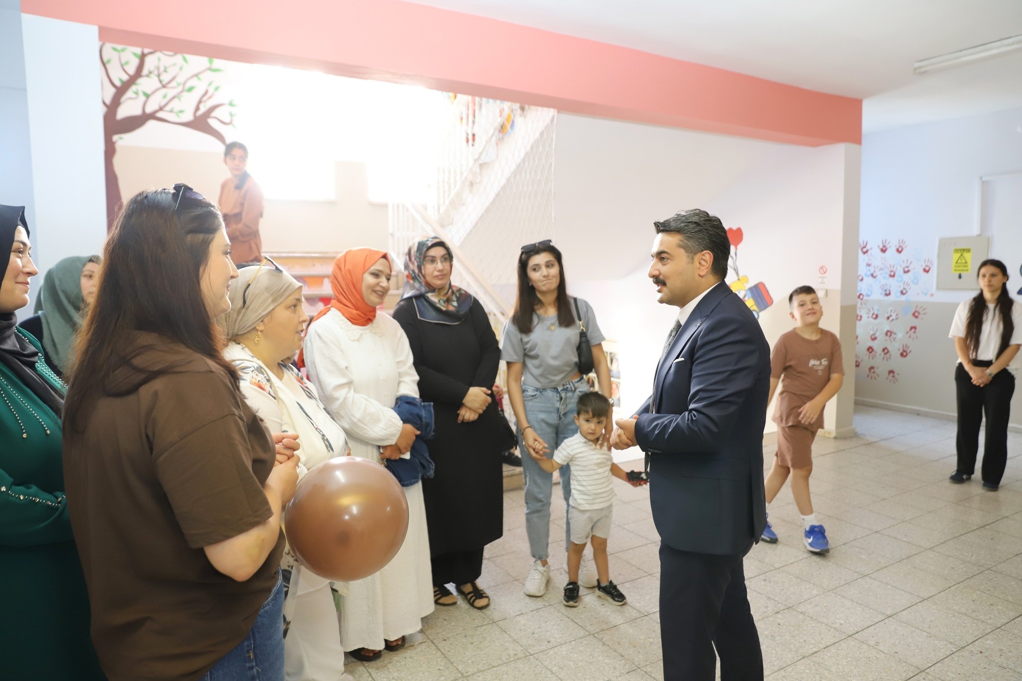 Erdoğan, velilerin  önerilerini dinledi