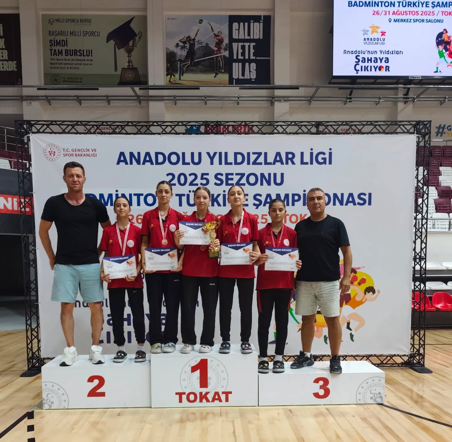 Sivas kadın takımı Türkiye 4.’sü