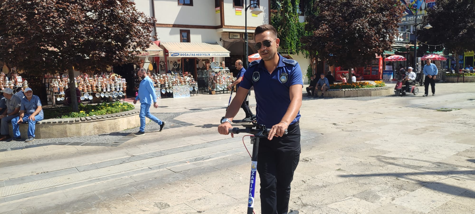 Sivas'ta skuterli zabıta dönemi başladı
