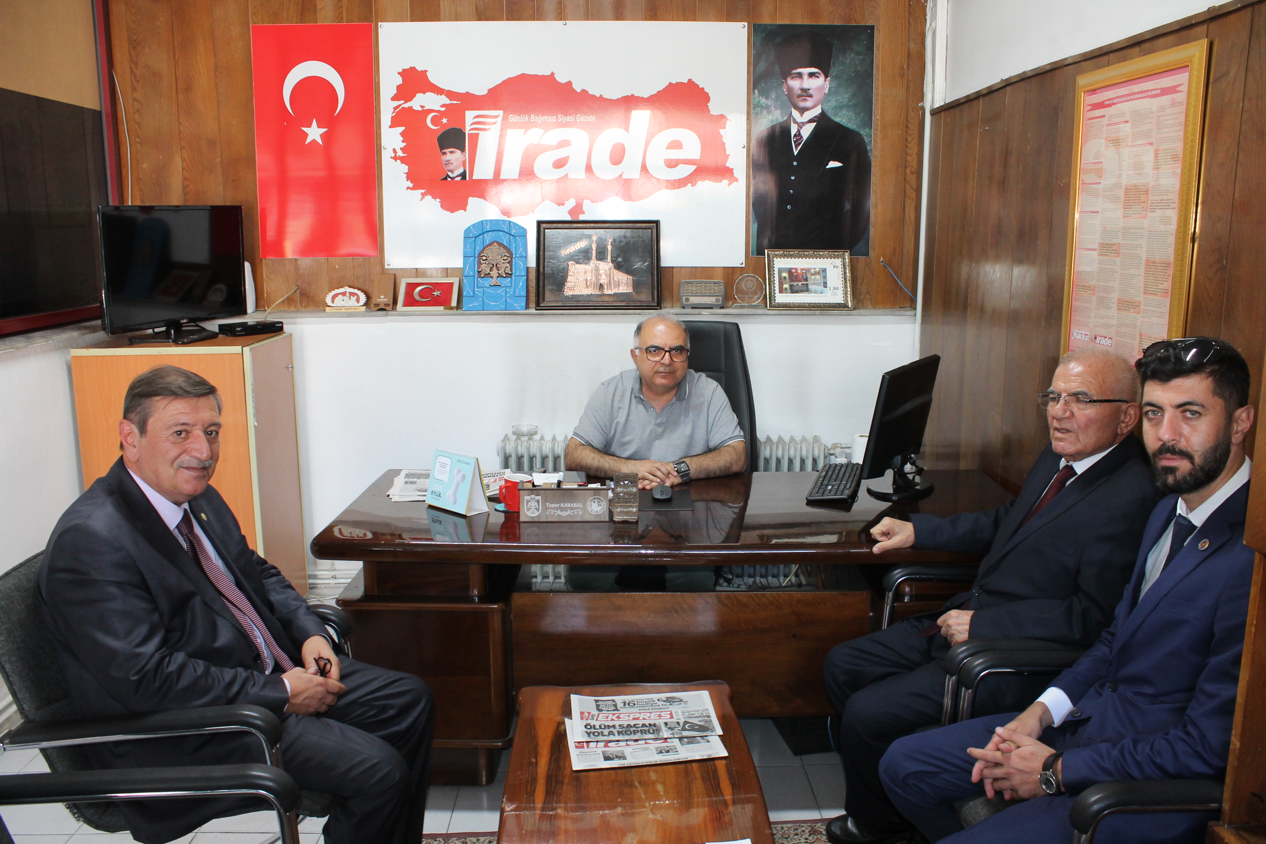 MKP Genel Başkanı’ndan Sivas İrade'ye ziyaret