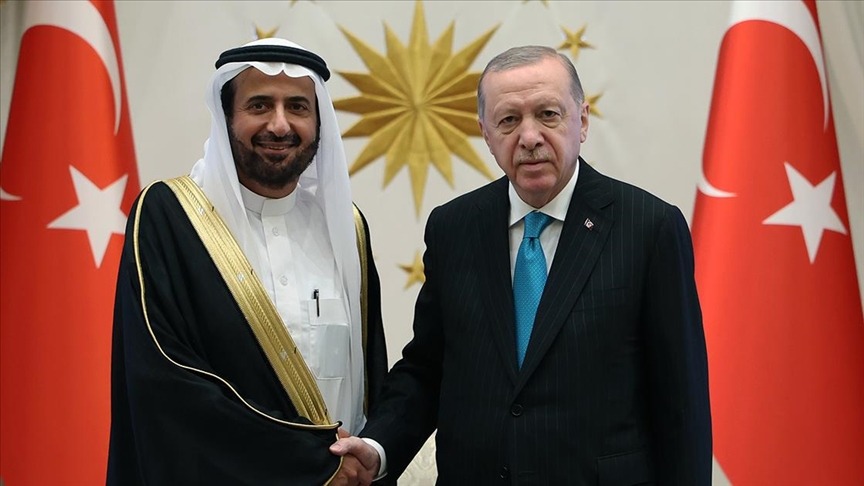 Cumhurbaşkanı Erdoğan, Rabia'yı kabul etti