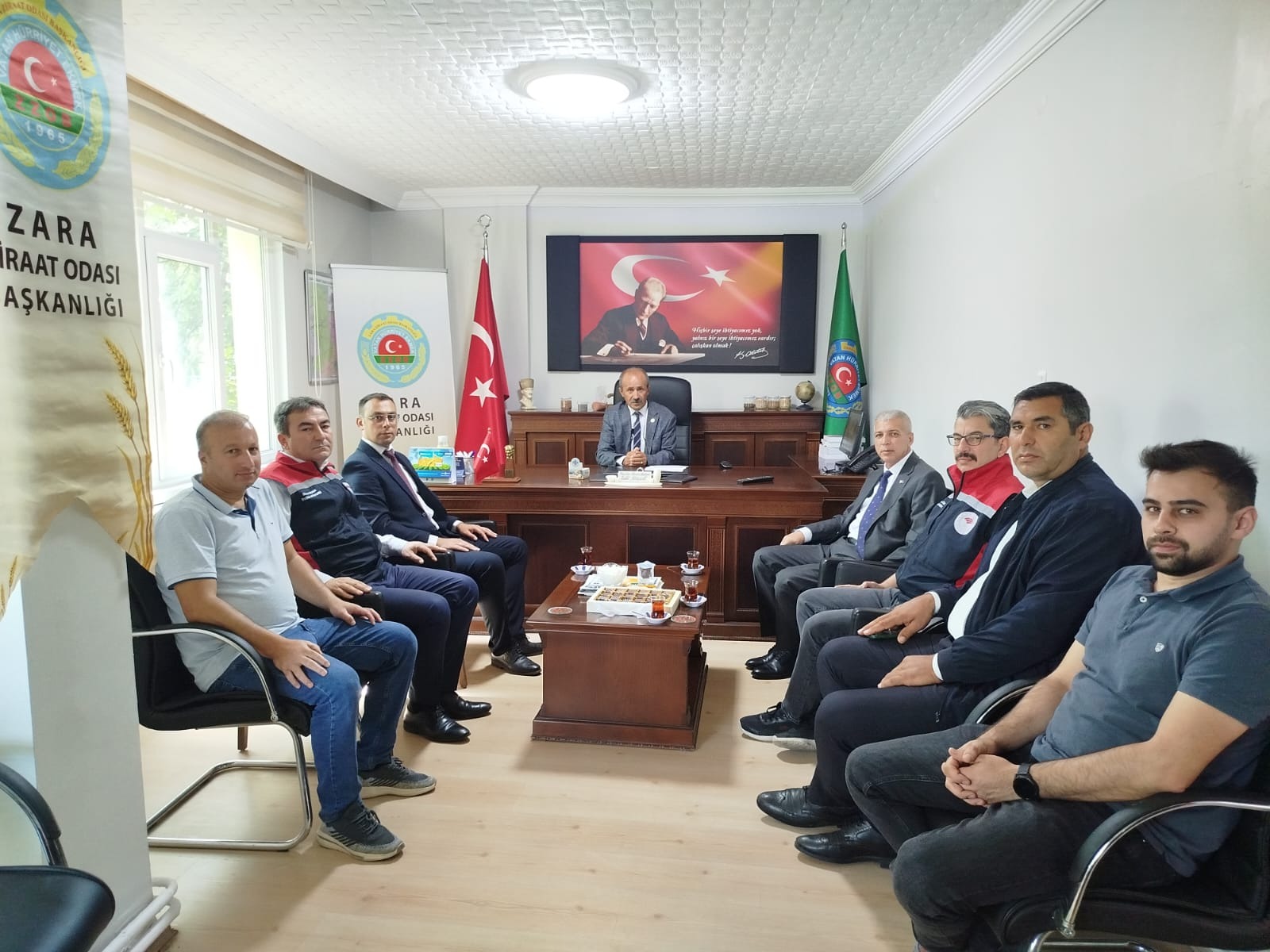 Tarım ve Orman Müdürlüğünden Ziraat Odasına Ziyaret