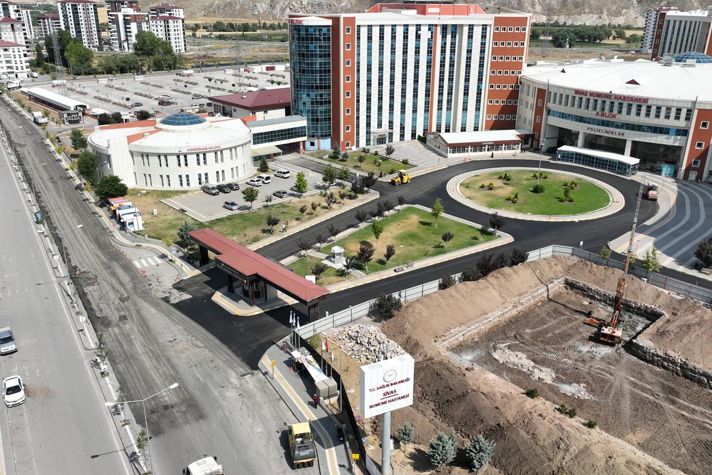 Sivas Numune Hastanesine Yeni Yol!