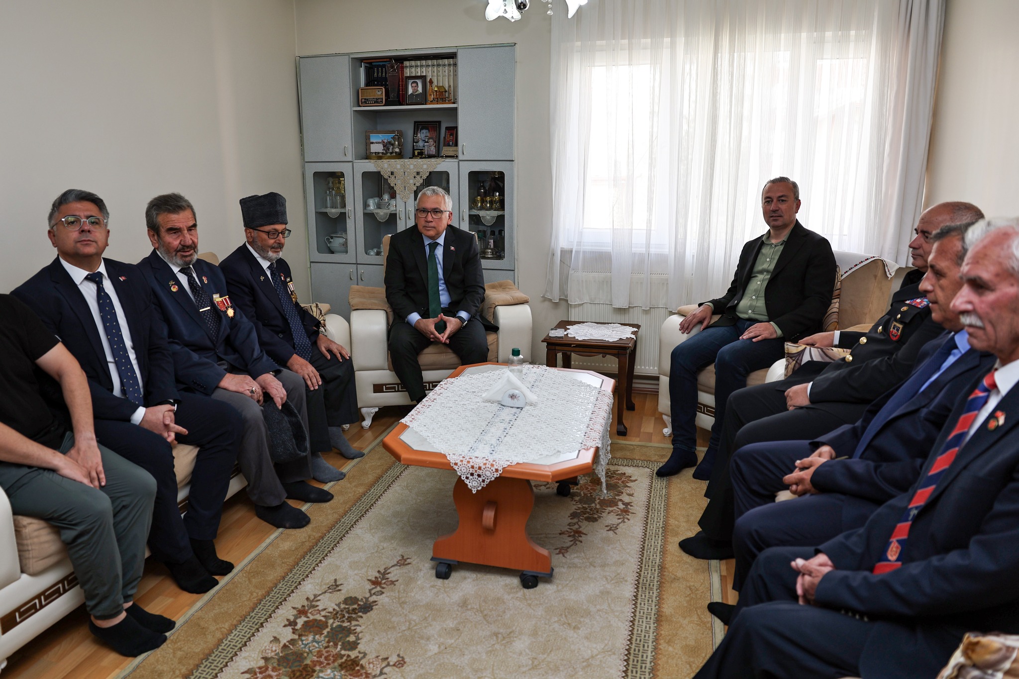 Sivas İl Protokolünden Gazilere Anlamlı Ziyaret