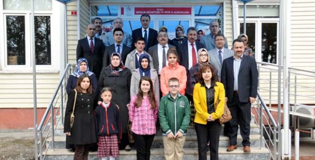 Sivas´ta Dereceye Giren Gençler Ödüllendirildi
