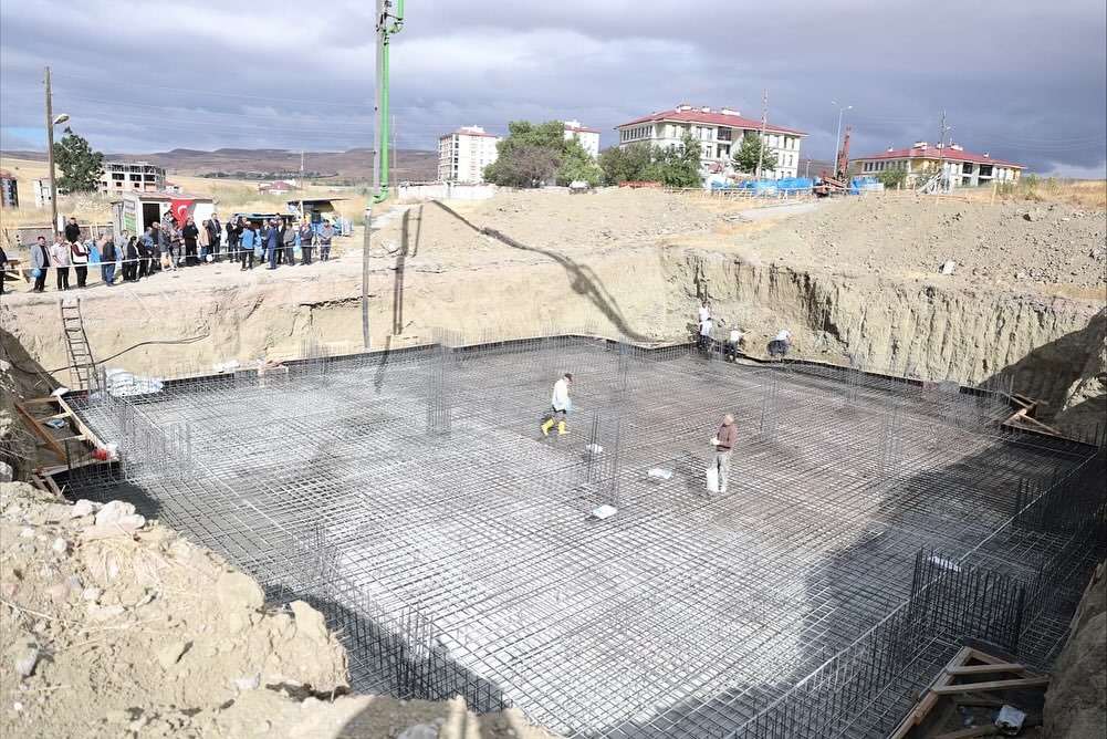 Tuzlugöl'e cami müjdesi! Temelleri atıldı