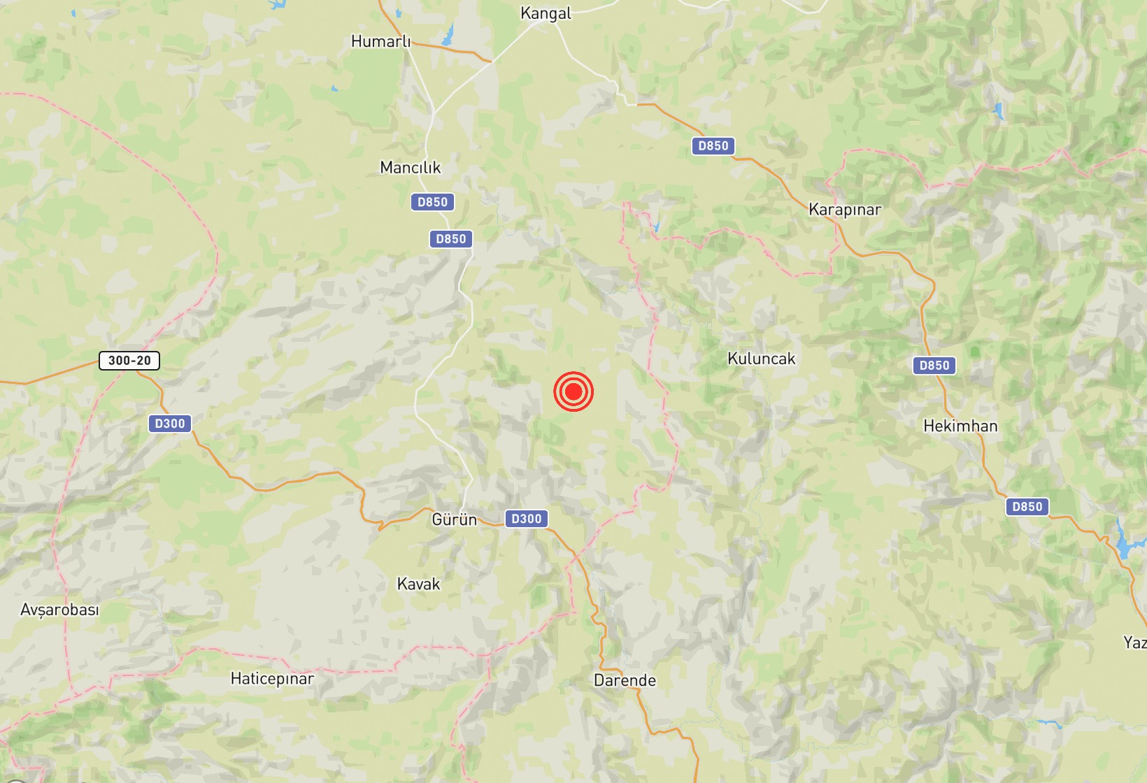 Son dakika: Sivas'ta art arda 3 deprem!