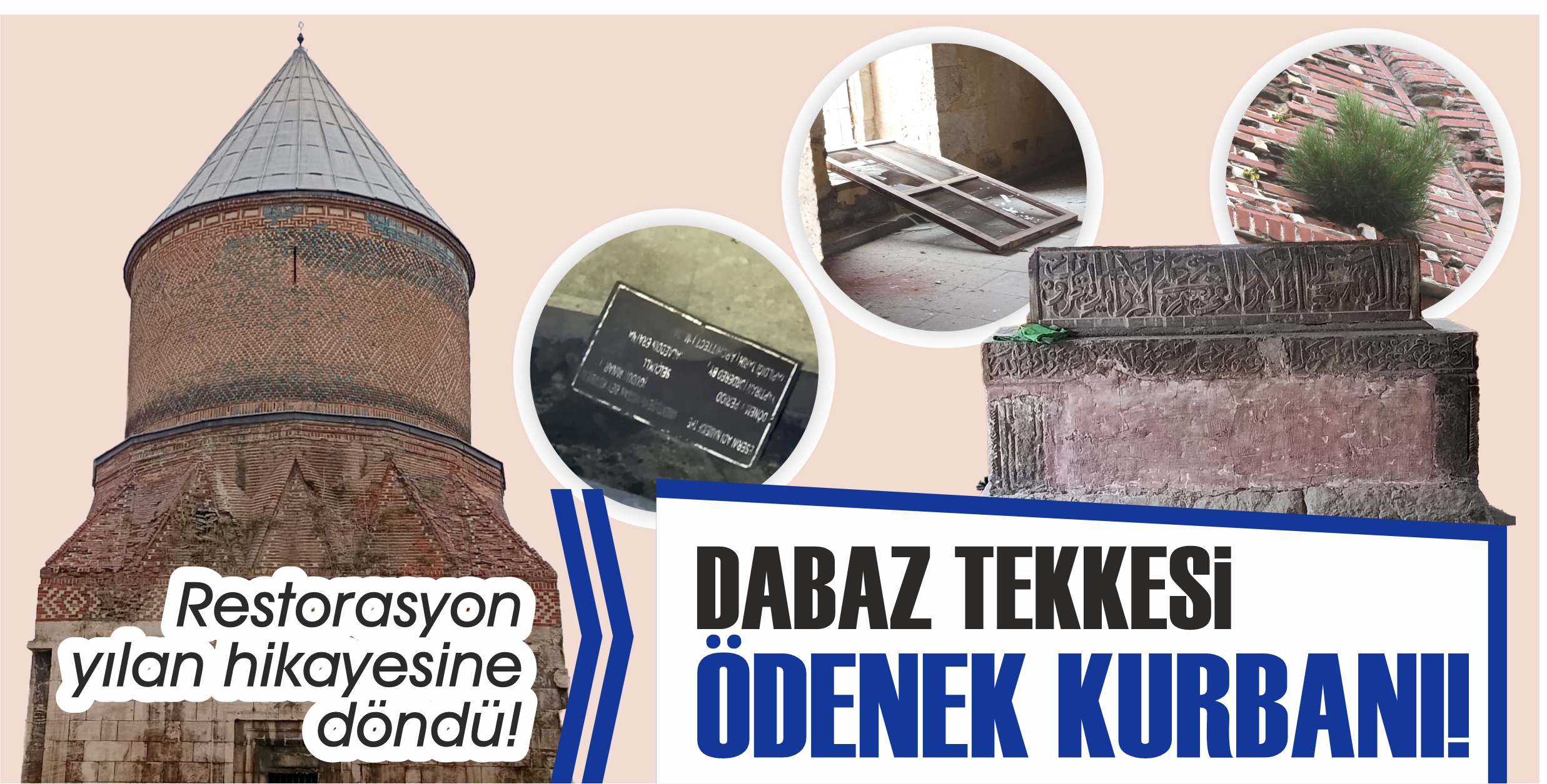 Güdük Minare ödenek kurbanı oldu... Restorasyonu yılan hikayesine döndü!