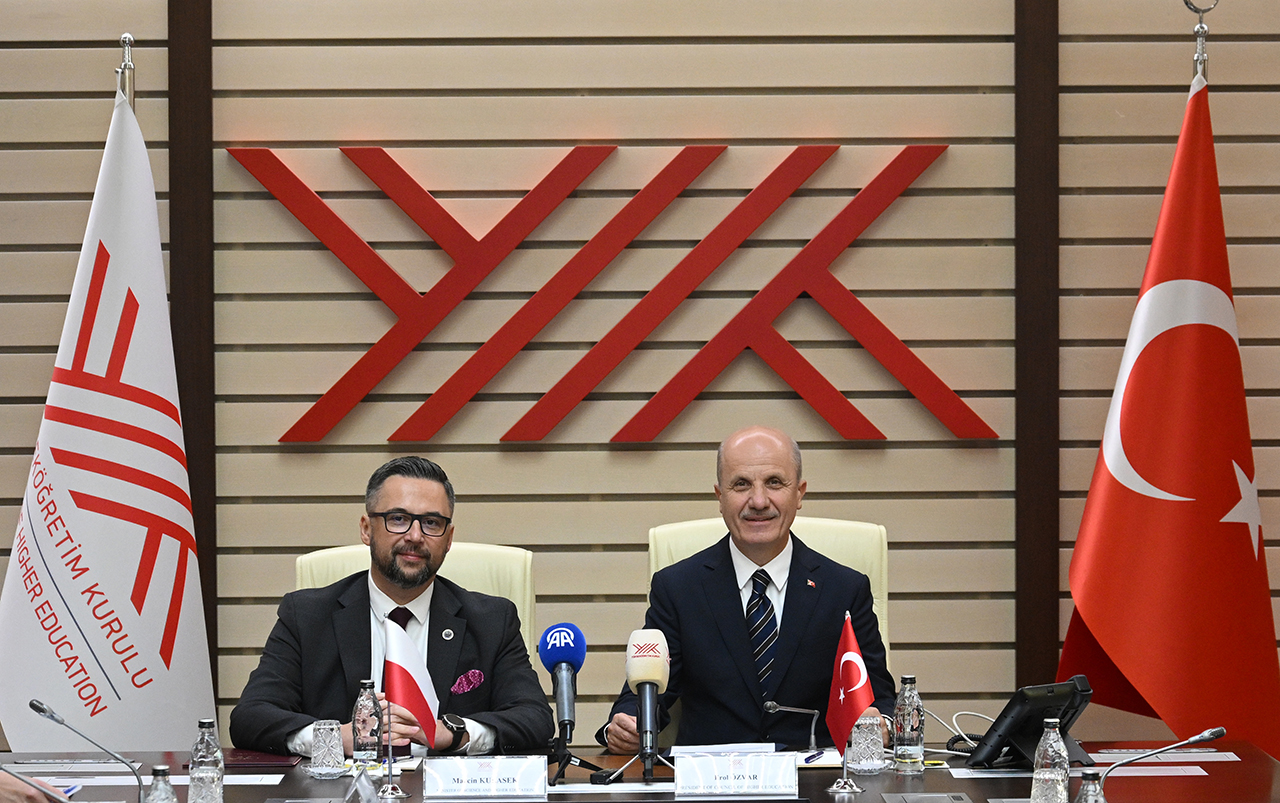 Polonya Bilim ve Yükseköğretim Bakanı Kulasek, YÖK'ü ziyaret etti