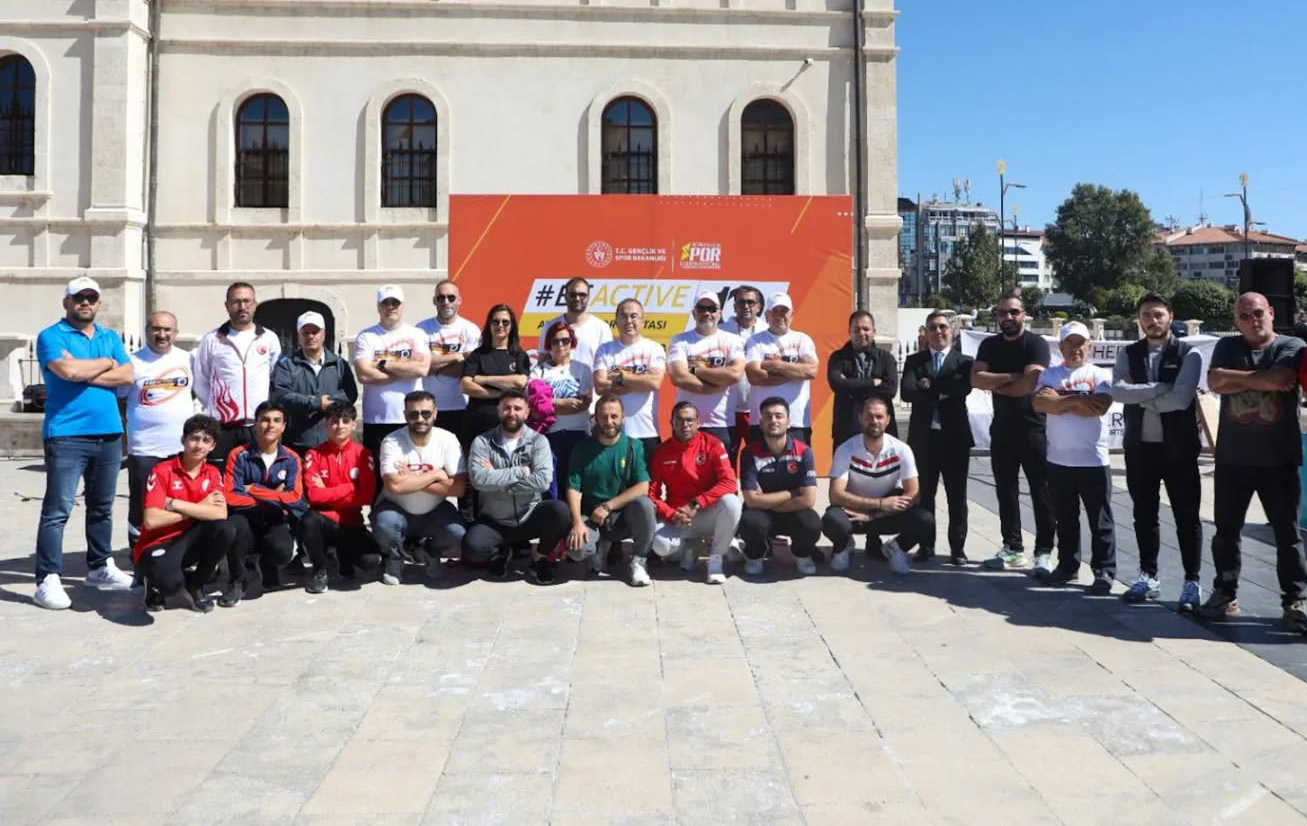 Sivas’ta Avrupa Spor Haftası renkli görüntülere sahne oldu