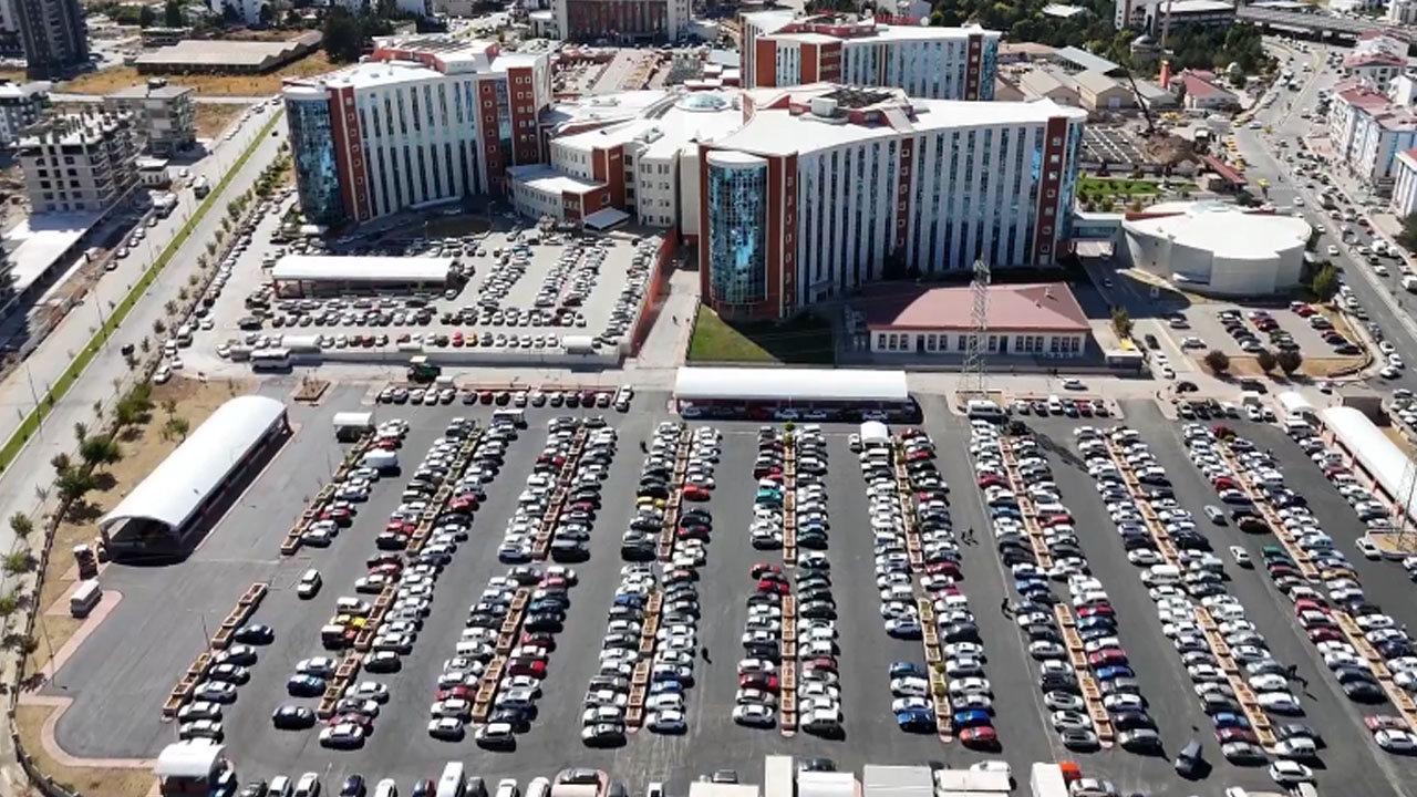 Sivas Numune Hastanesi Otoparkı Yenilendi