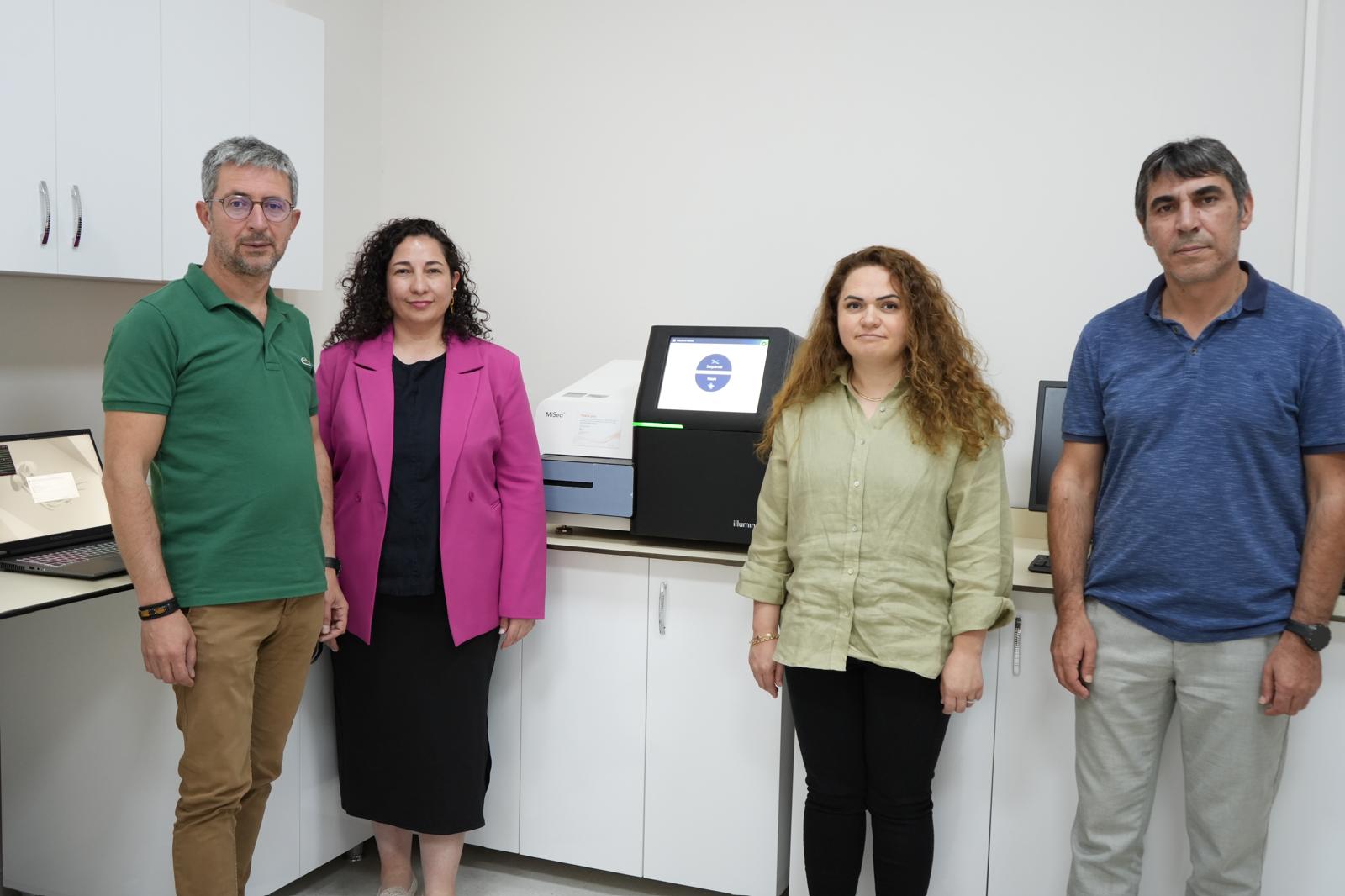 CÜTAM'dan önemli adım! Yeni nesil dizileme aracı hizmete girdi