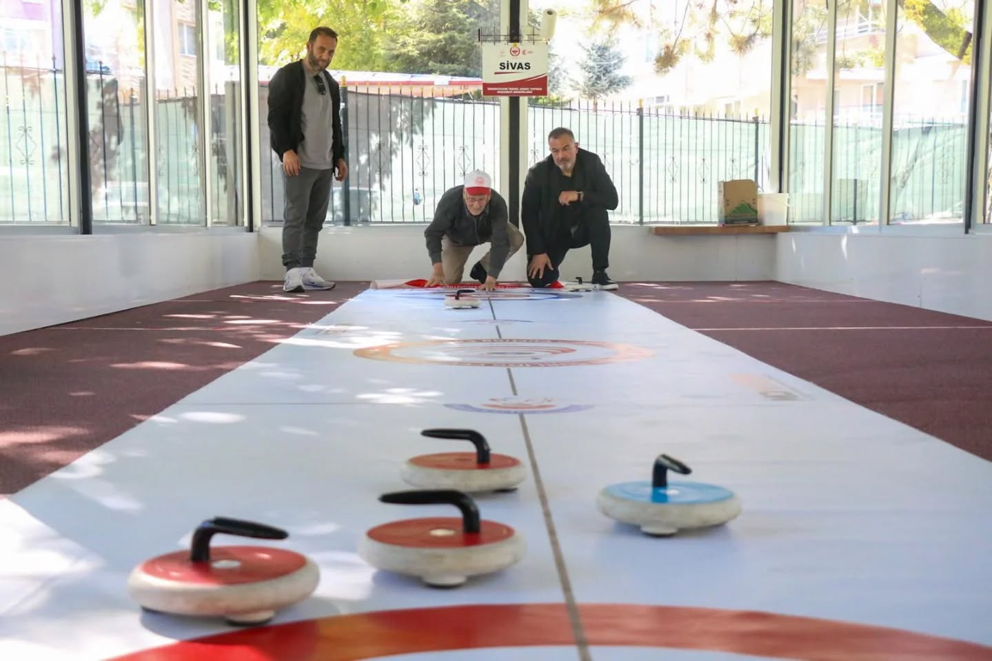 Sivas Huzurevi'nde anlamlı spor etkinliği