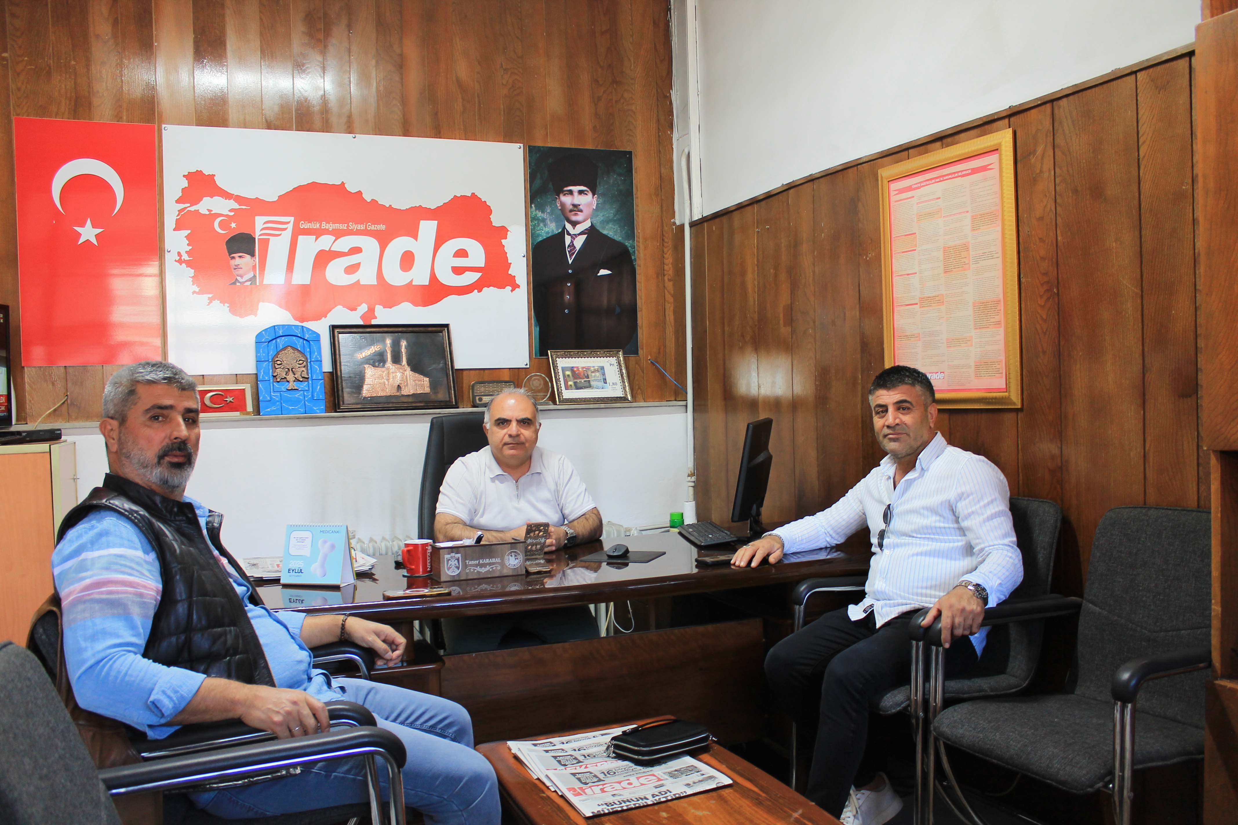 Astuna İnşaat yetkililerinden Karabal'a ziyaret
