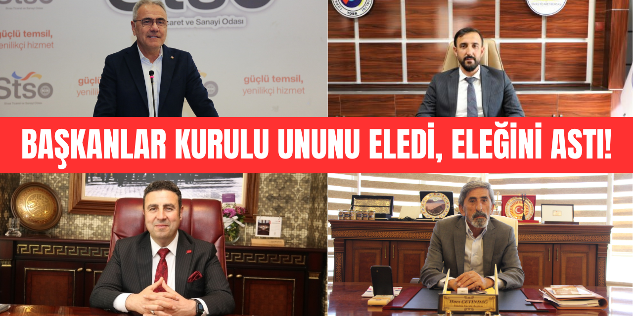 Sivas’ta Başkanlar Kurulu 1,5 yıldır toplanmıyor: “Sivas’ın sorunu kalmadı mı?”