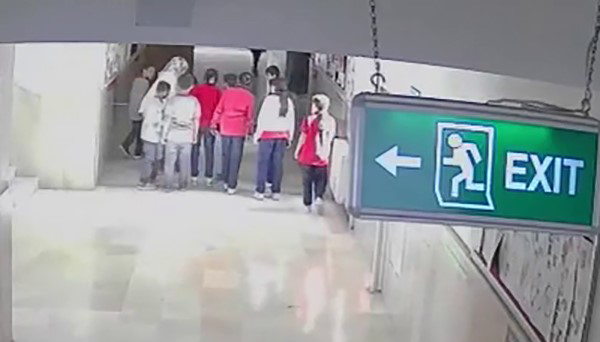Sivas'ta Heimlich manevrası hayat kurtardı!