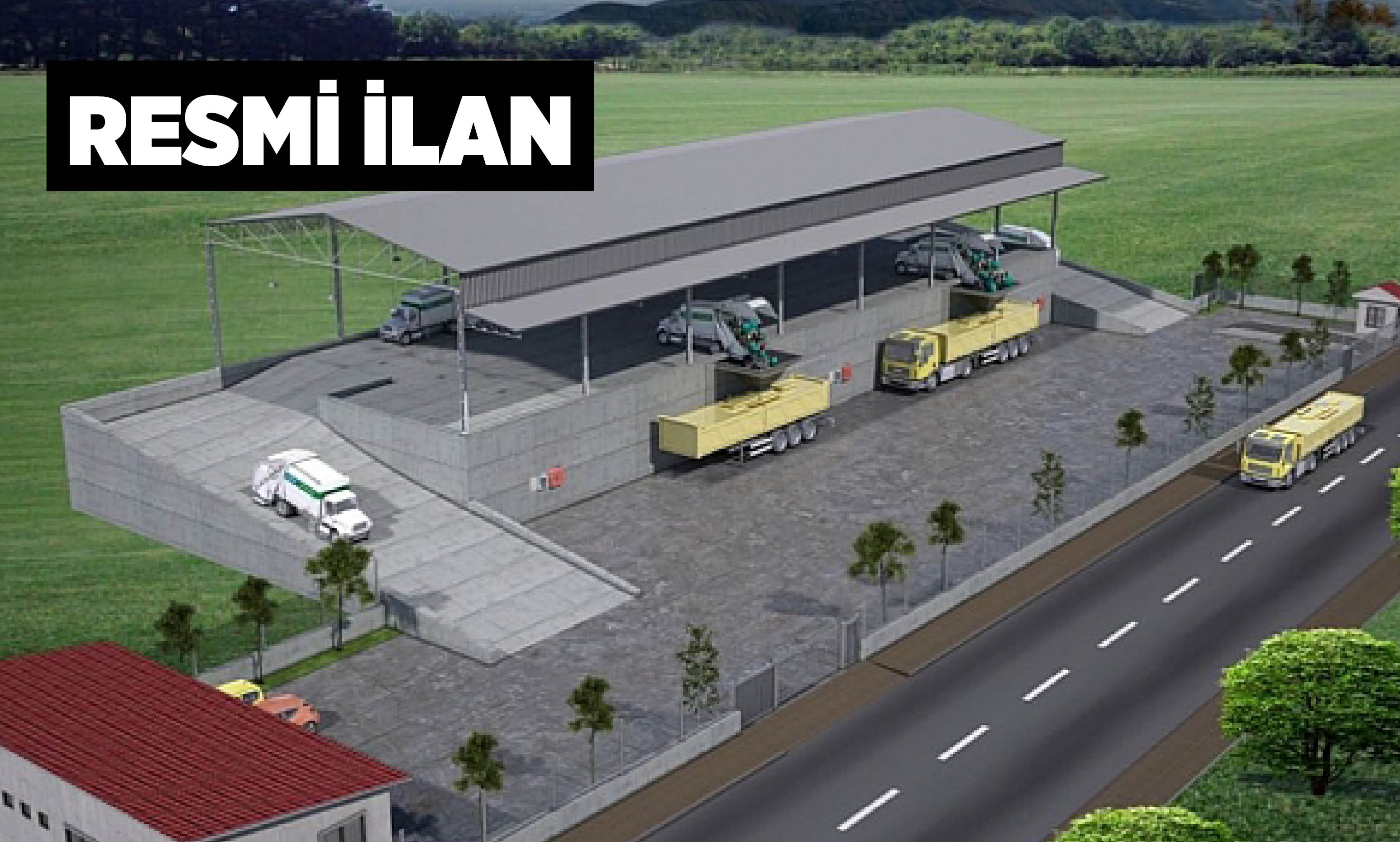 DOĞANŞAR (SİVAS) KATI ATIK TRANSFER İSTASYONU YAPIM İŞİ