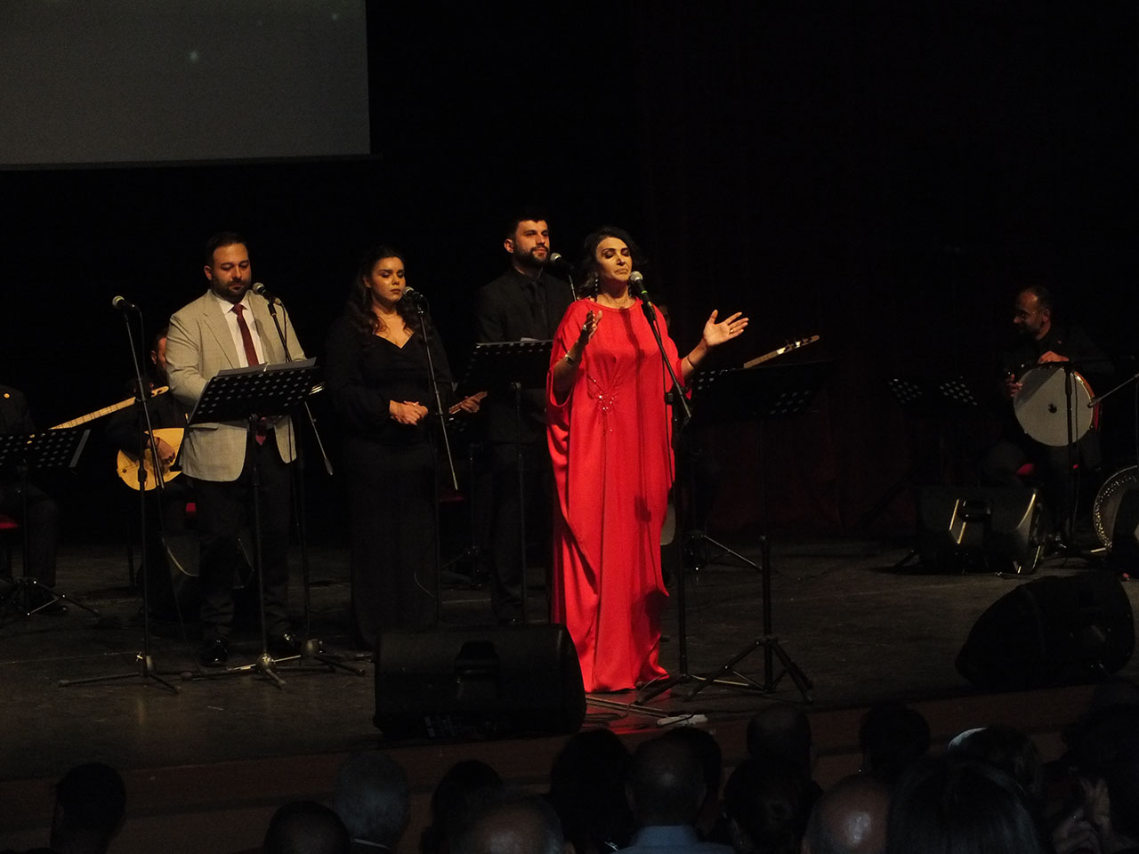 Sivas'ta Türk Halk Müziği konseri düzenlendi
