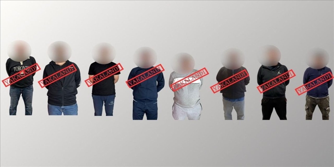 Kırmızı bültenle ve ulusal seviyede aranan 8 suçlu Türkiye'ye getirildi