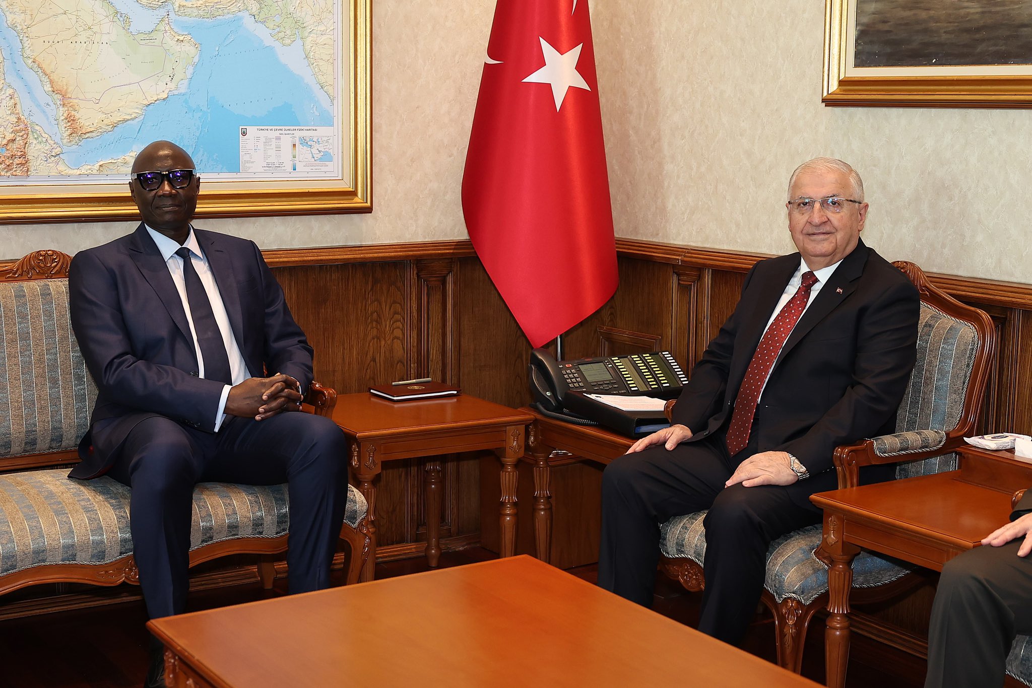 Güler, Senegalli mevkidaşı Diop ile görüştü