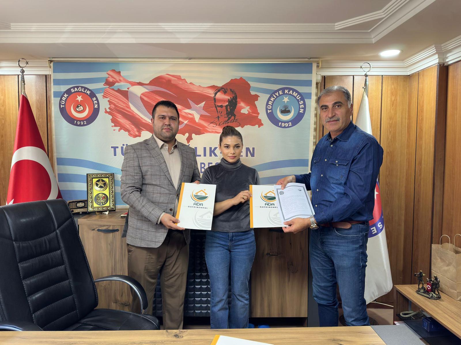 Ada Gayrimenkul ile Kamu-Sen işbirliği yaptı