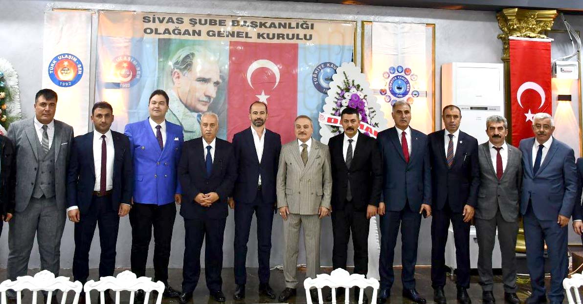Türk Ulaşım-Sen Sivas Şubesinde Kongre heyecanı