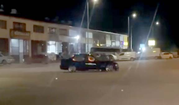 Sivas’ta 'Drift' yapan sürücüye gereken yapıldı!