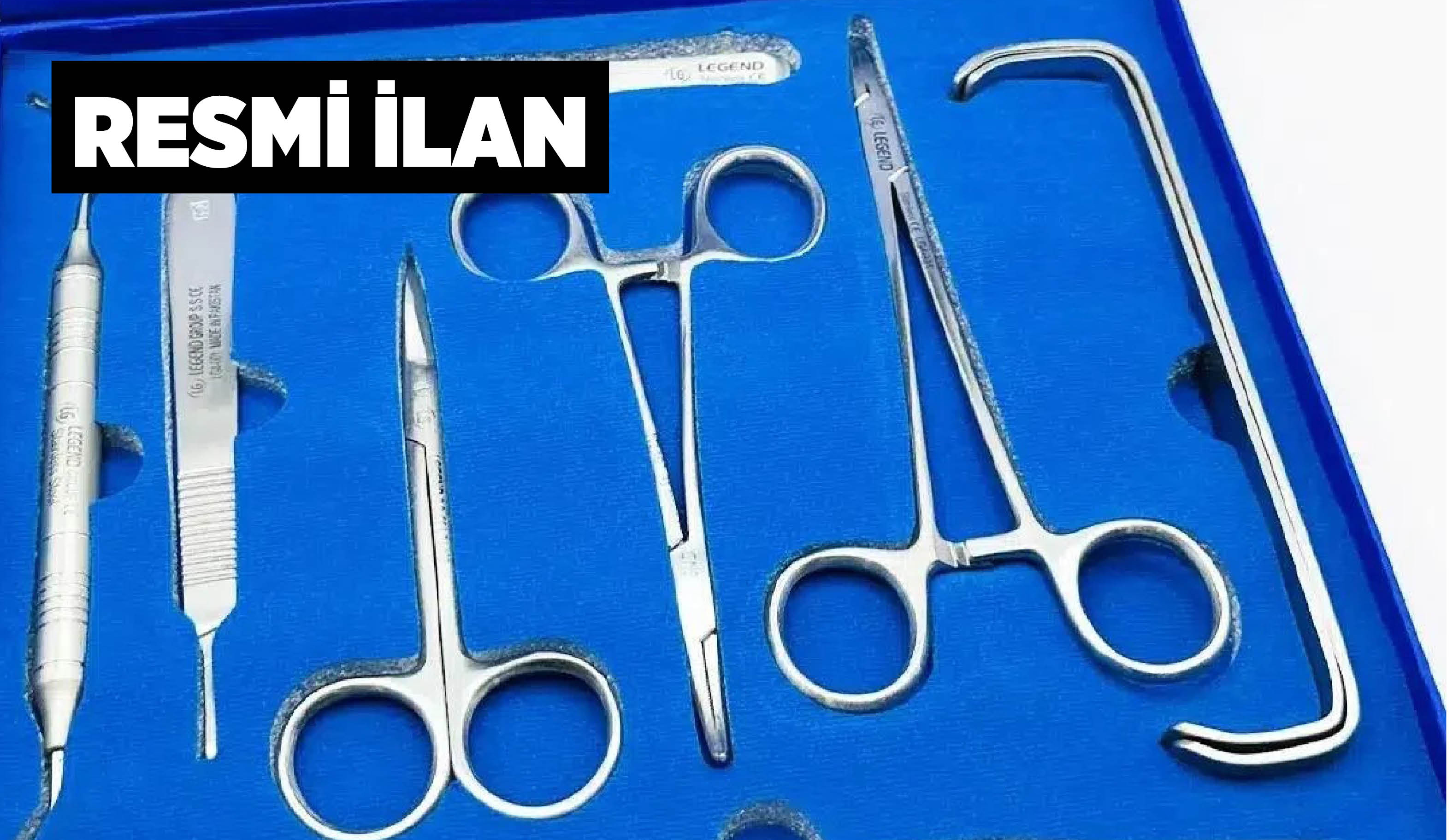 KBB HASTALIKLARI AD İÇİN CERRAHİ ALETLER SETİ ALIMI