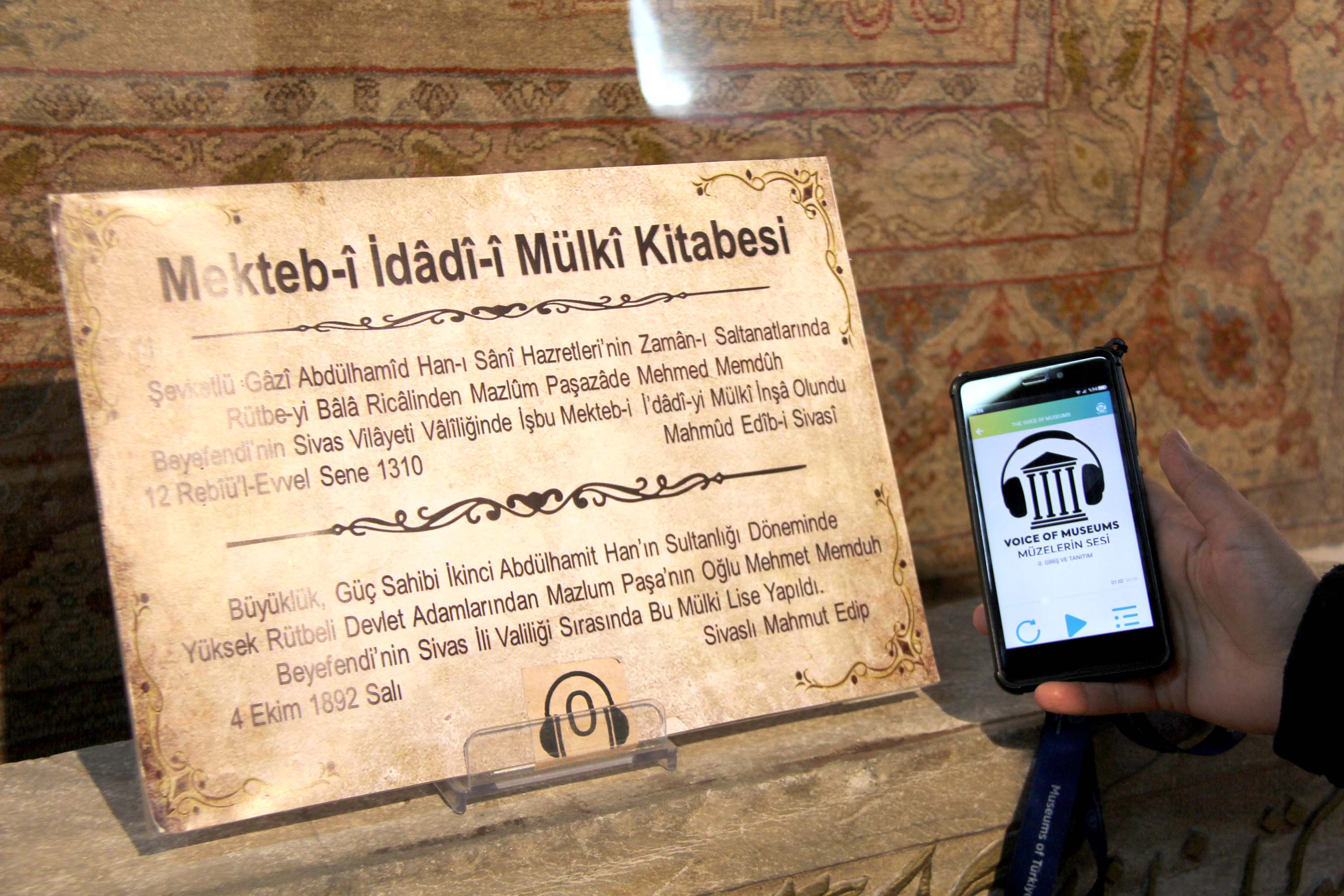 Sivas Kongre ve Atatürk Müzesi’nde “Sesli Rehberlik” dönemi!