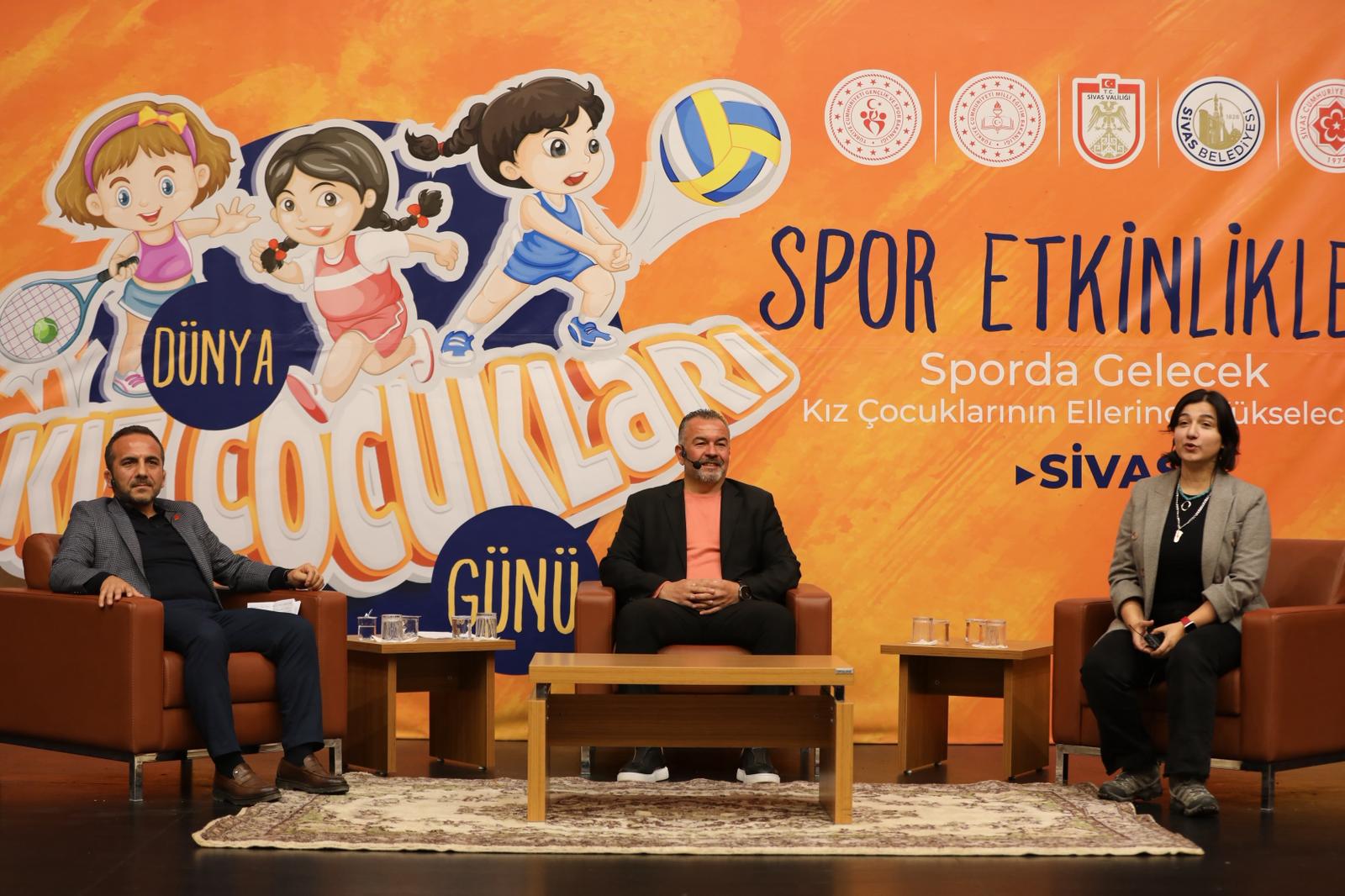 Sivas’ta kız çocukları sporla güçlendi