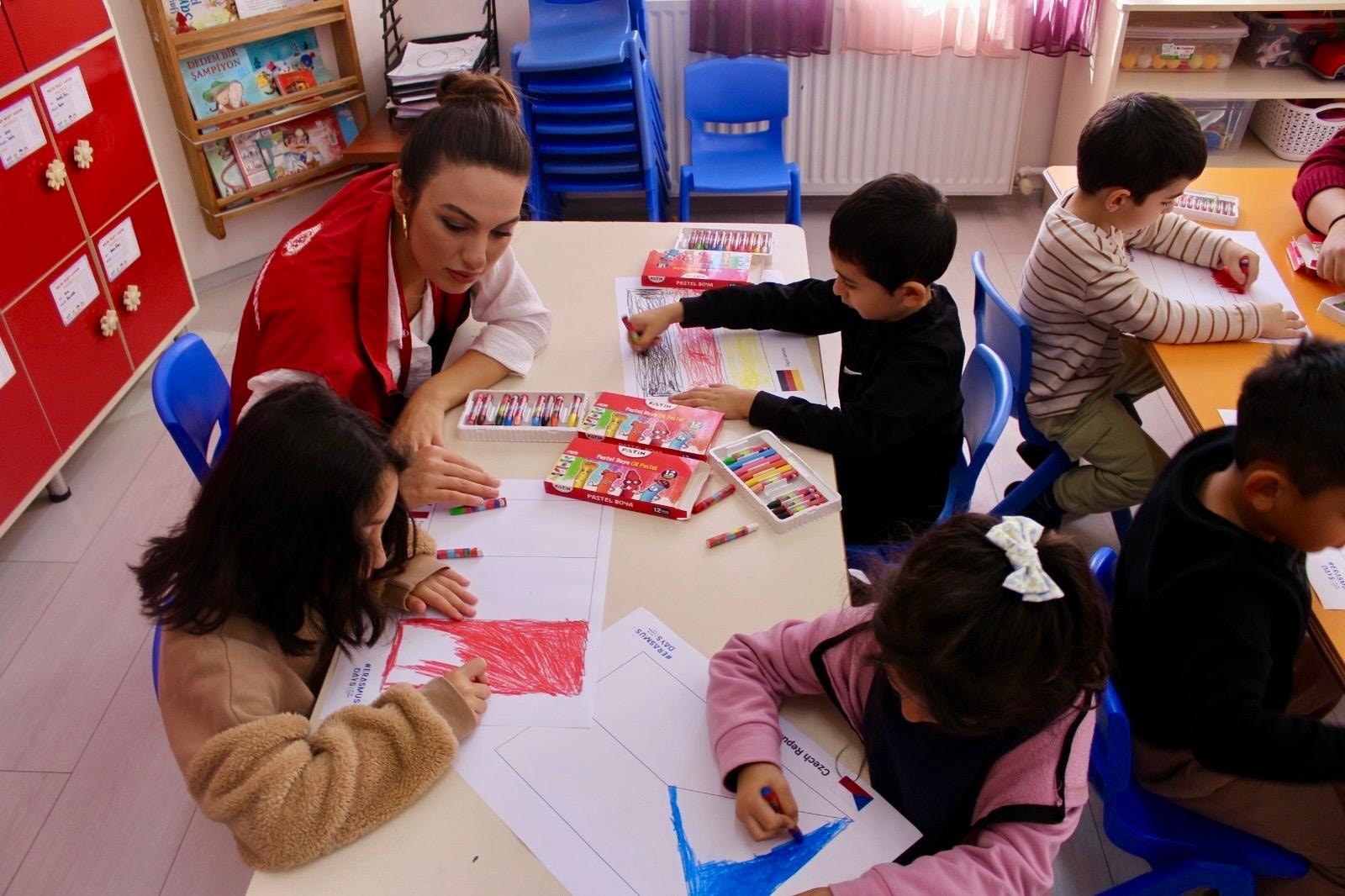 Minik Kalplerden Avrupa’ya “Hello Europe” Etkinliği