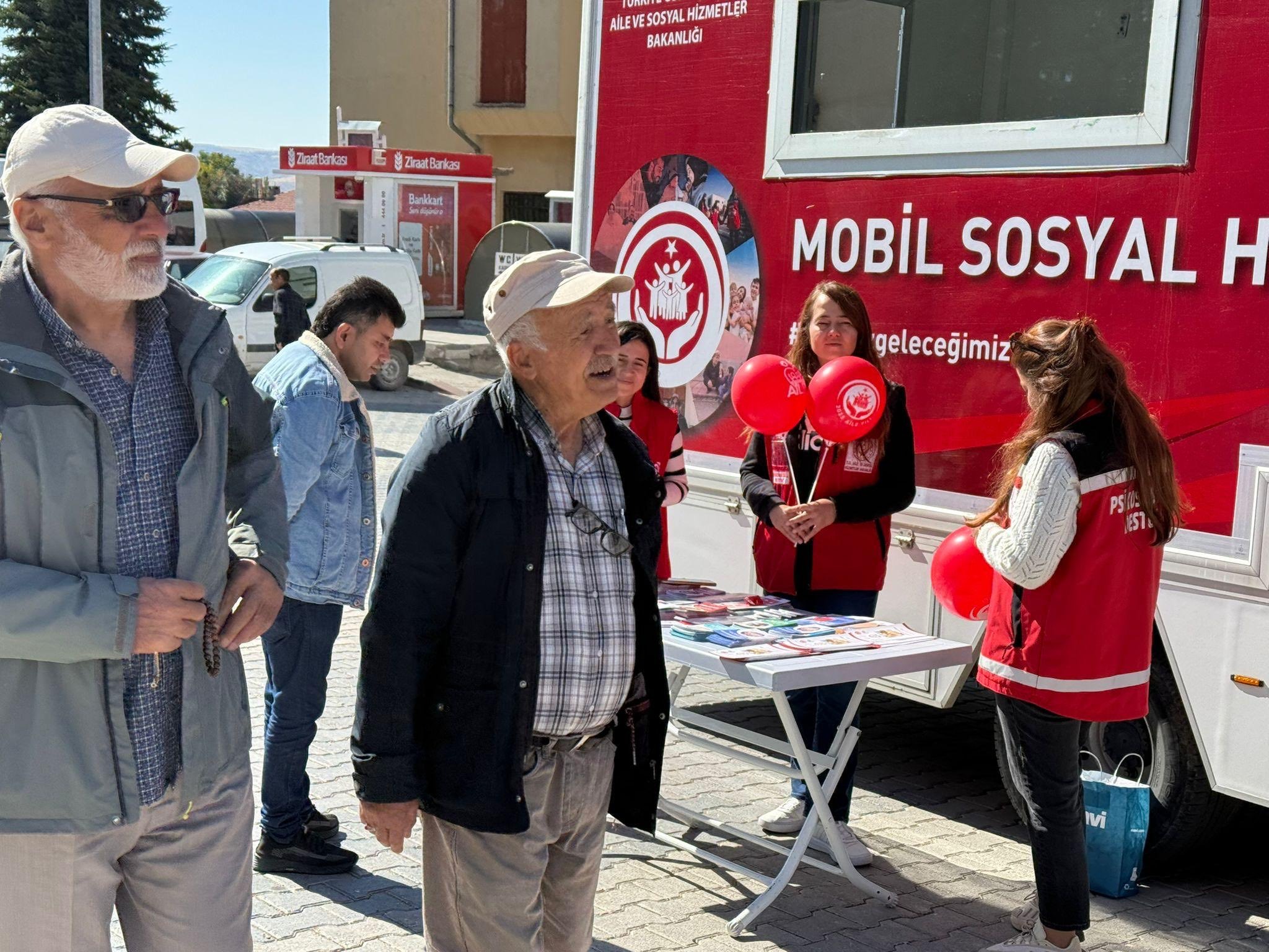 Mobil Sosyal Hizmet Aracı Gemerek’te