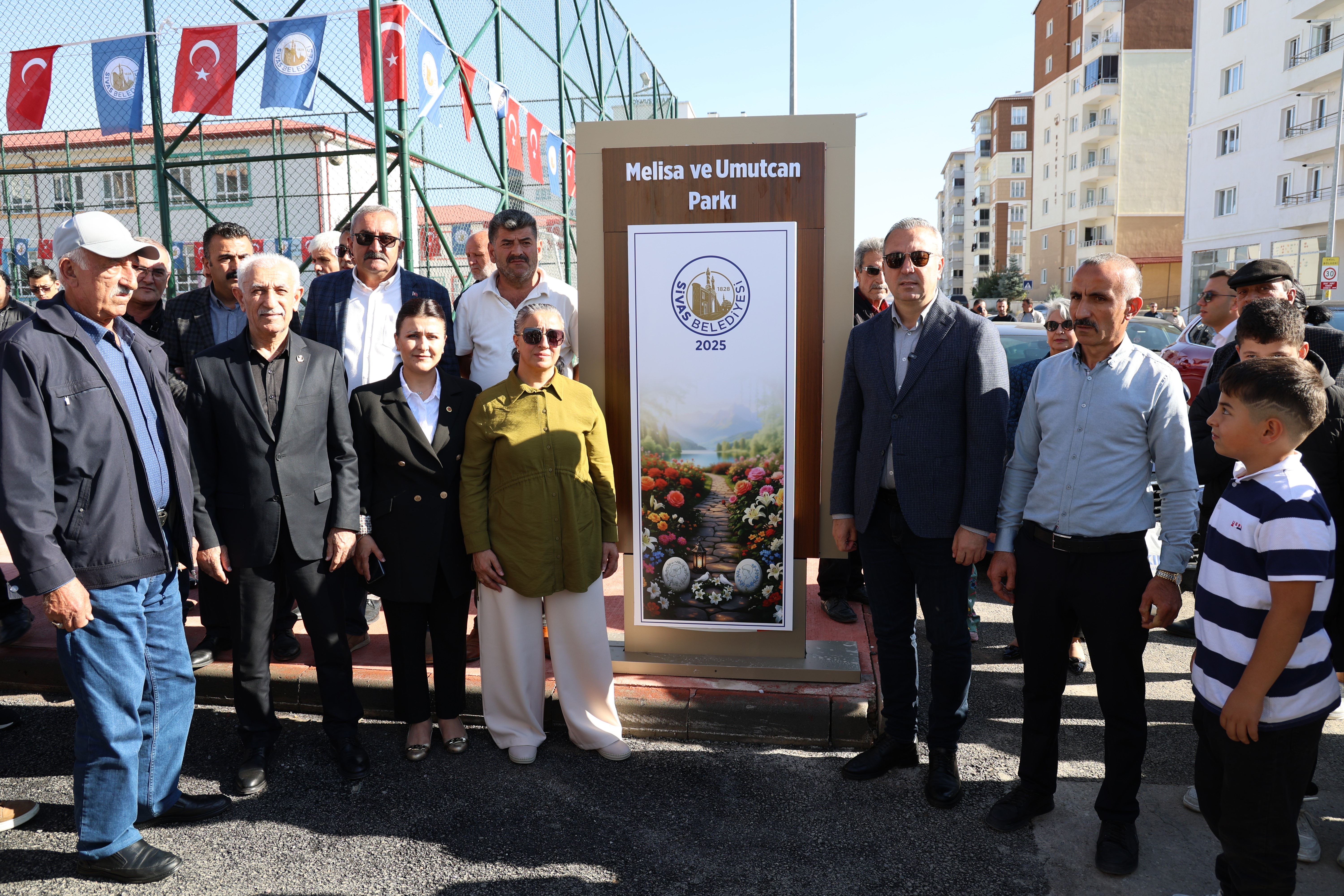 Sivas’ta öldürülen Melisa ve Umutcan Şimşek’in isimleri parka verildi