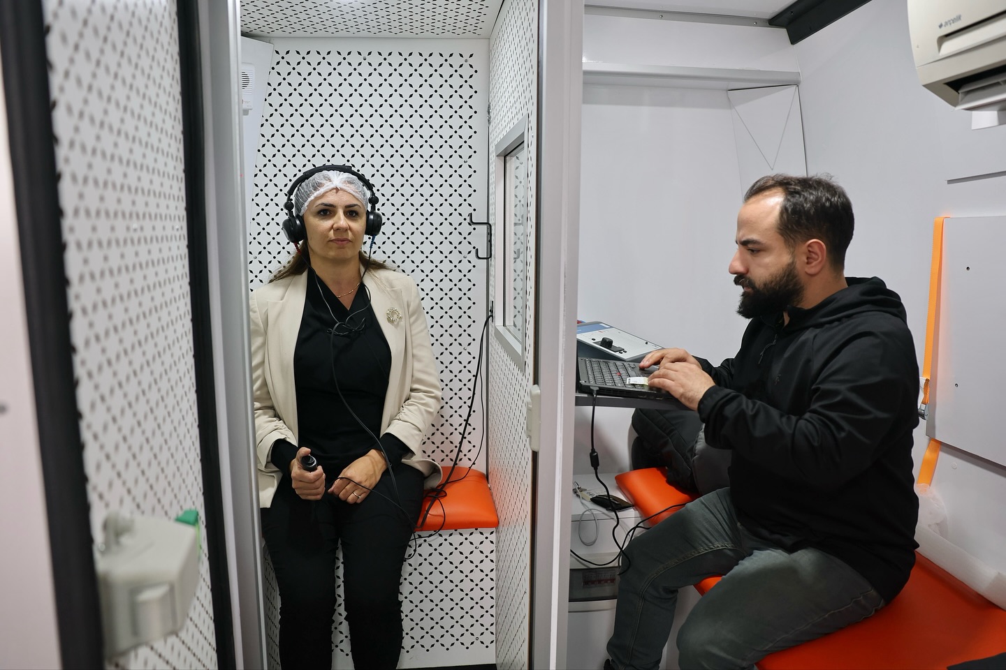 Belediye personeli sağlık taramasından geçti