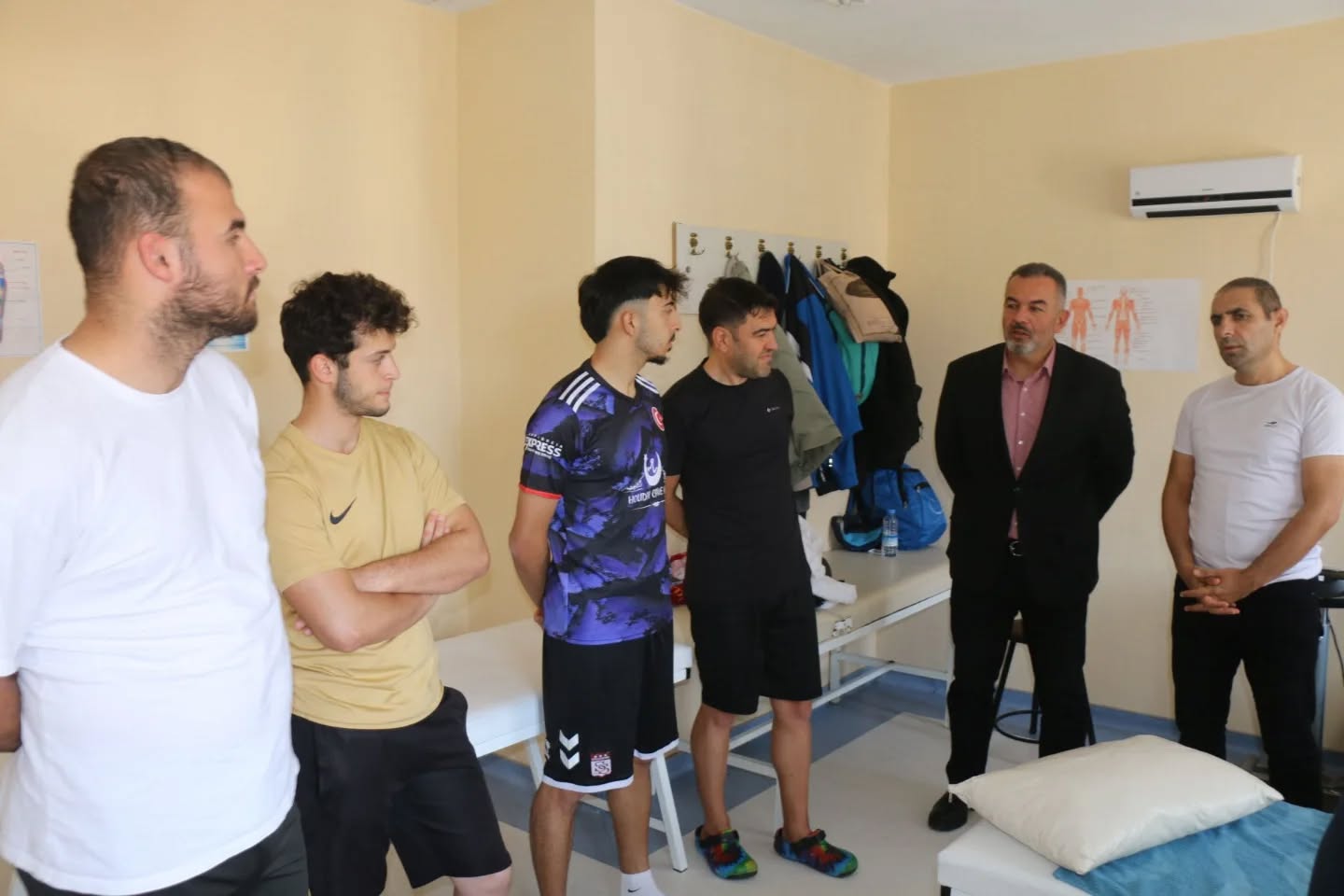 Sivas’ta spor masörleri yetişiyor