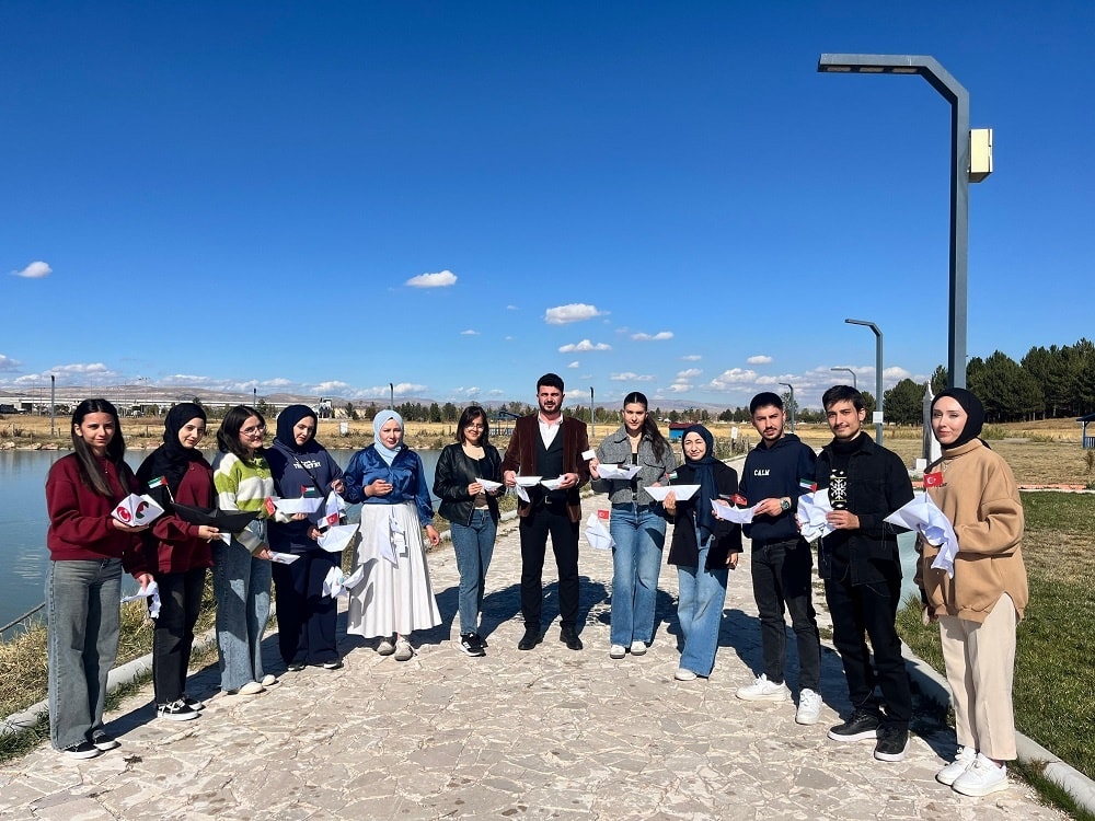 Üniversite öğrencileri Filistin zulmüne  dikkat çekti
