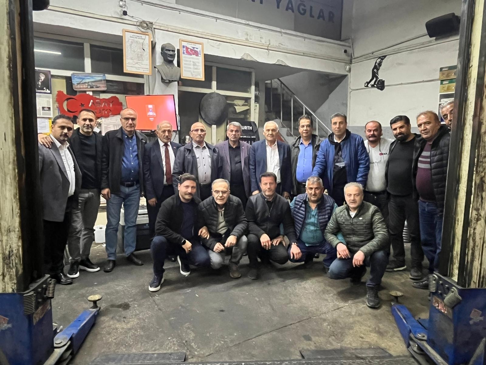 Sivas'ta rektör, esnafın  sorunlarını dinledi