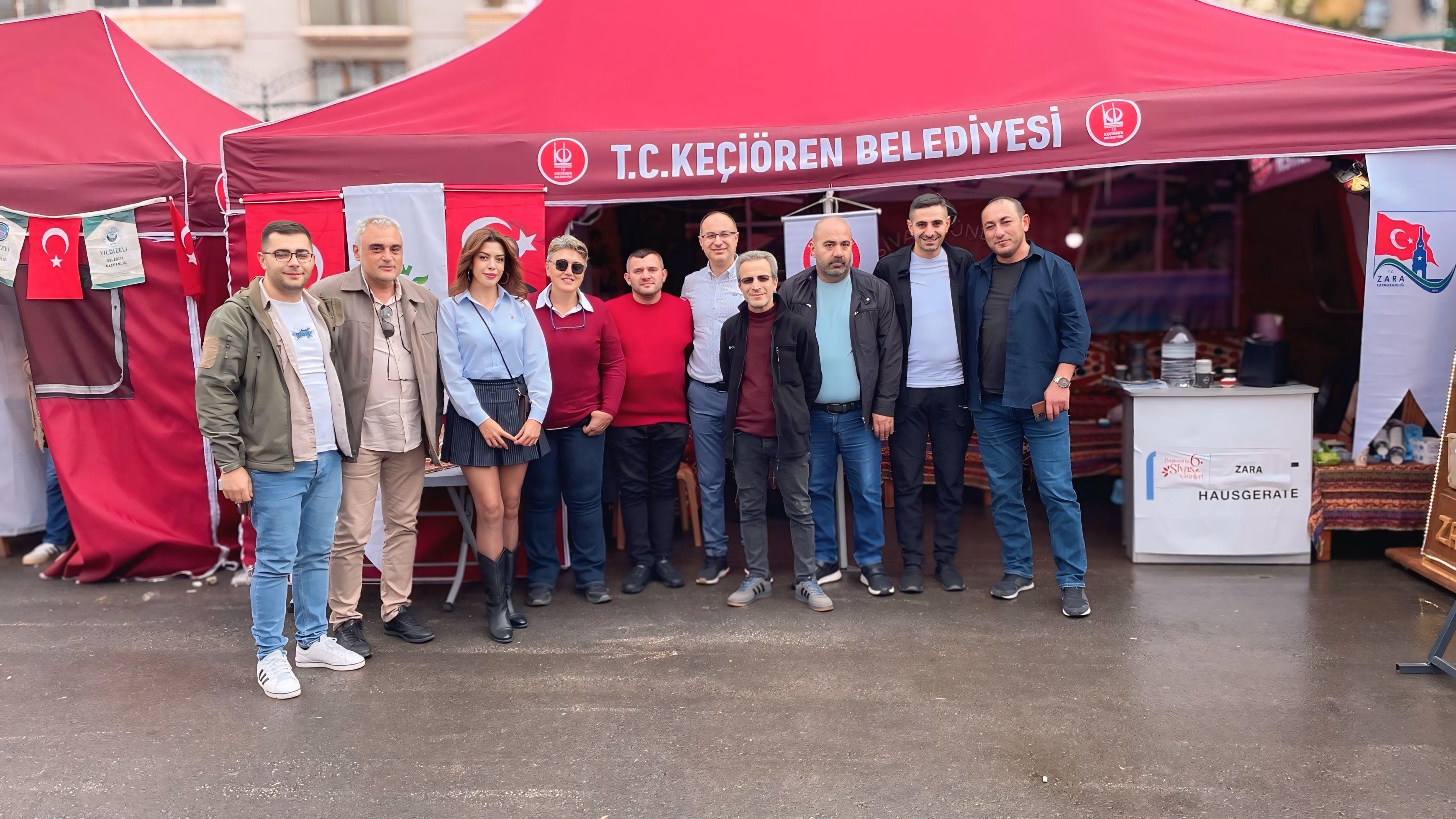 Sivas Gardaşlar Kooperatifi Ankara'da ilgi odağı oldu