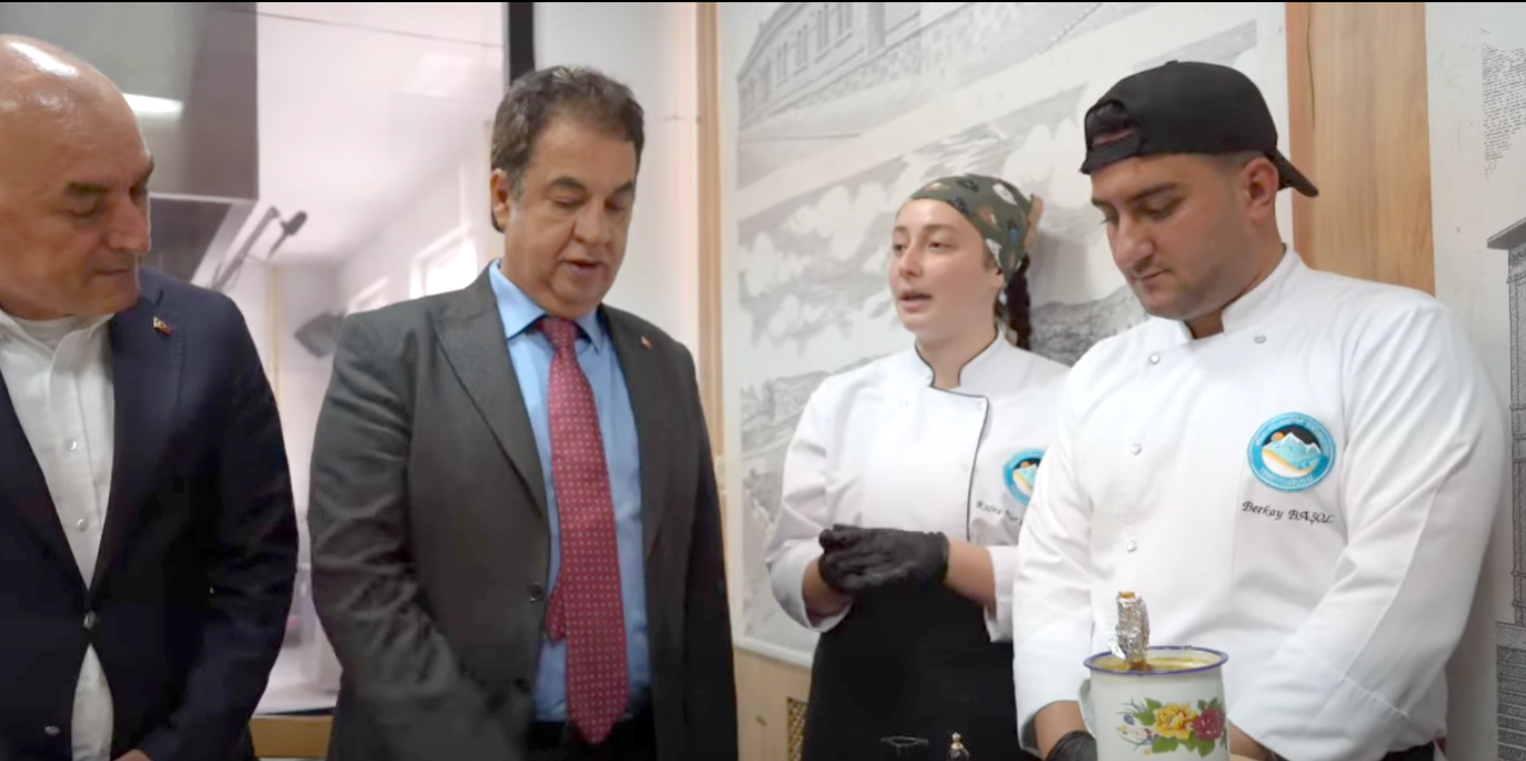 Rektör Şengönül’den Şefler takımına ziyaret