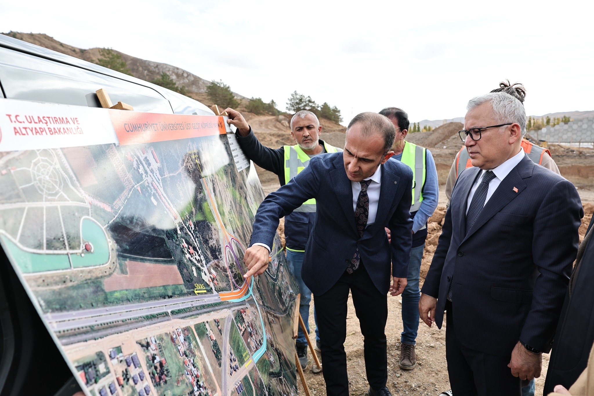 Sivas Trafiğine Nefes Aldıracak Üst Geçit Projesi Sona Yaklaşıyor