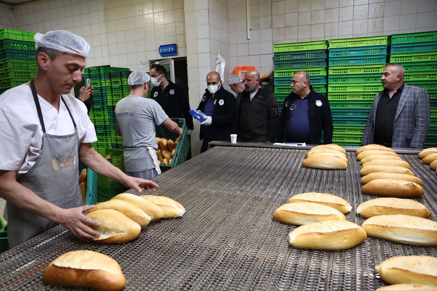 Zabıta ekiplerinden fırınlarda sıkı denetim!
