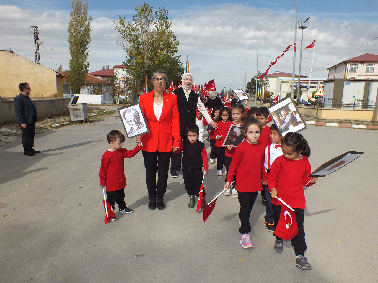 Ulaş'ta Cumhuriyet'in 102. yılı kutlanıyor