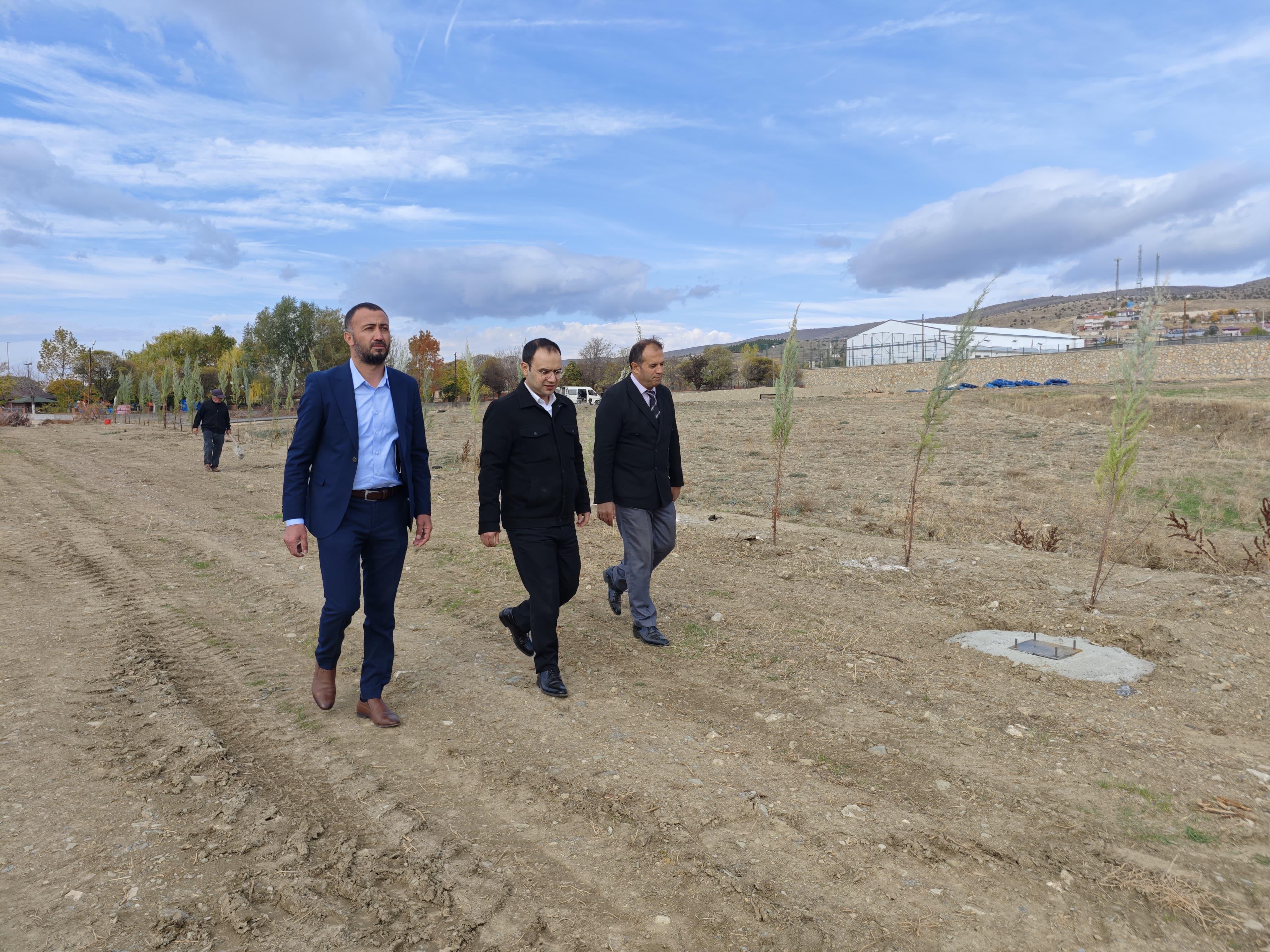 Gölova'da yürüyüş yolu yapılıyor