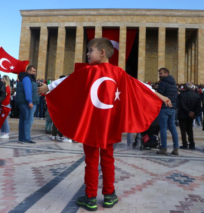 Anıtkabir'de Cumhuriyet coşkusu