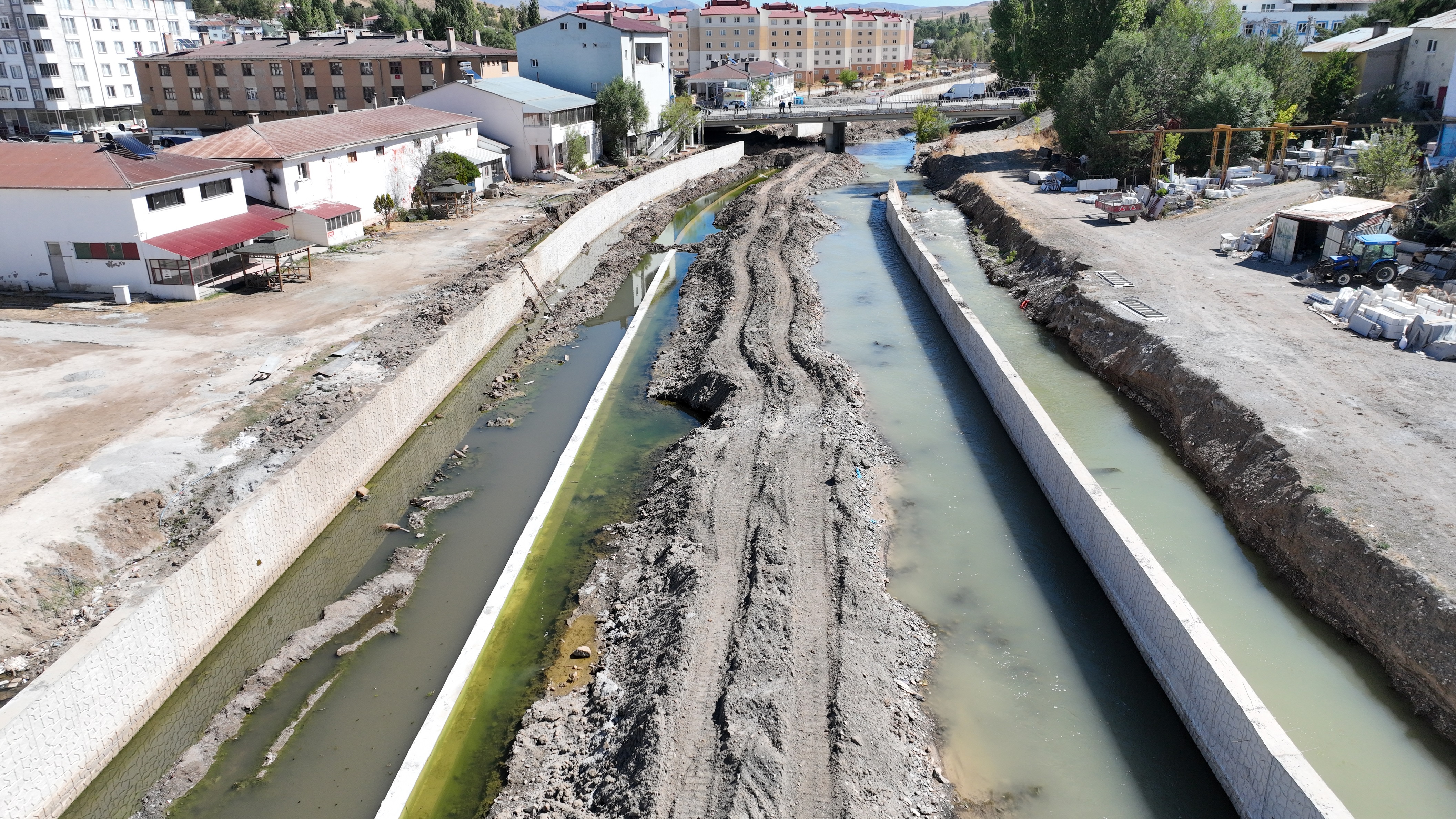 Sivas'ta taşkın riskini azaltacak proje devam ediyor
