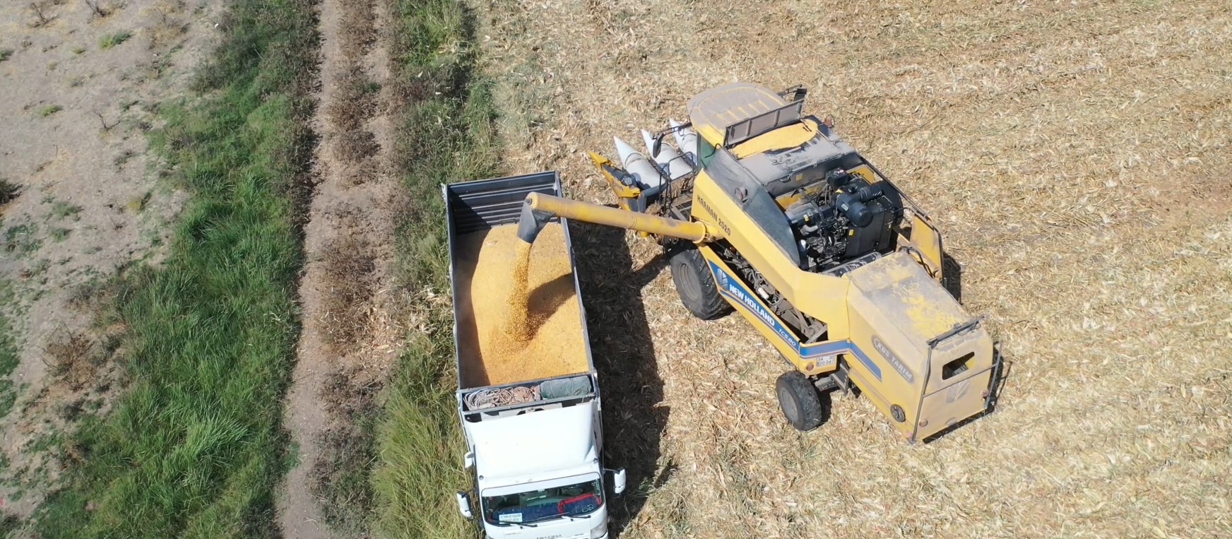 Biçerdöver hibesi ile hasat 3 dakikaya indi