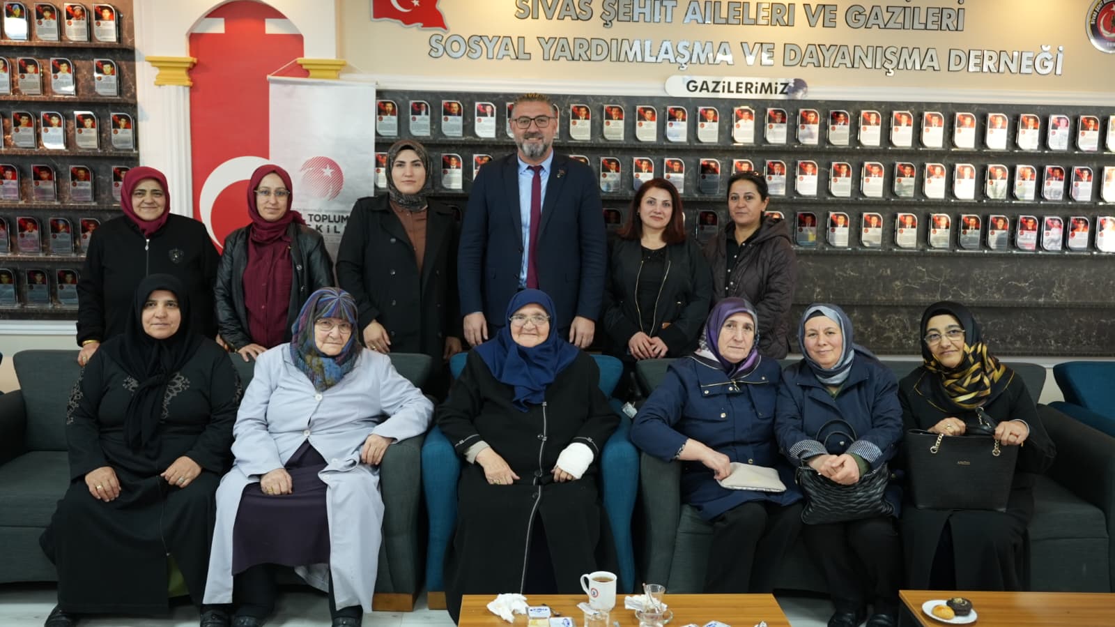 Kahramanlar için mevlit okutuldu