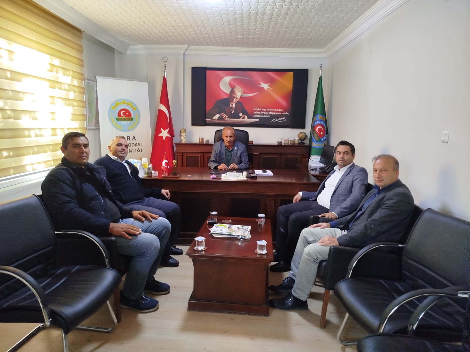 SGK Denetmenlerinden Zara Ziraat Odası’na bilgilendirme ziyareti